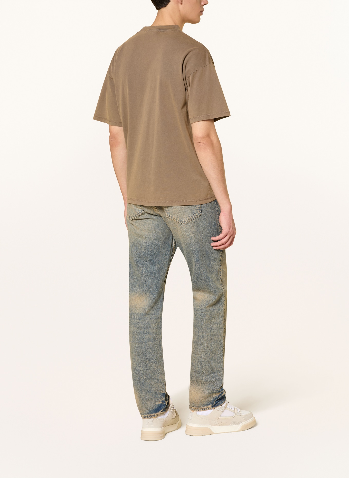 REPRESENT T-Shirt: CAMEL / CREME
