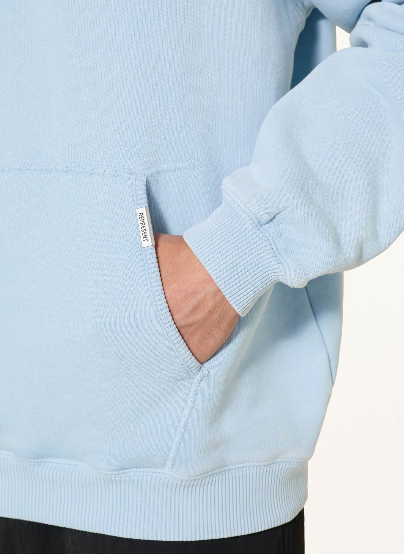 REPRESENT Hoodie: HELLBLAU