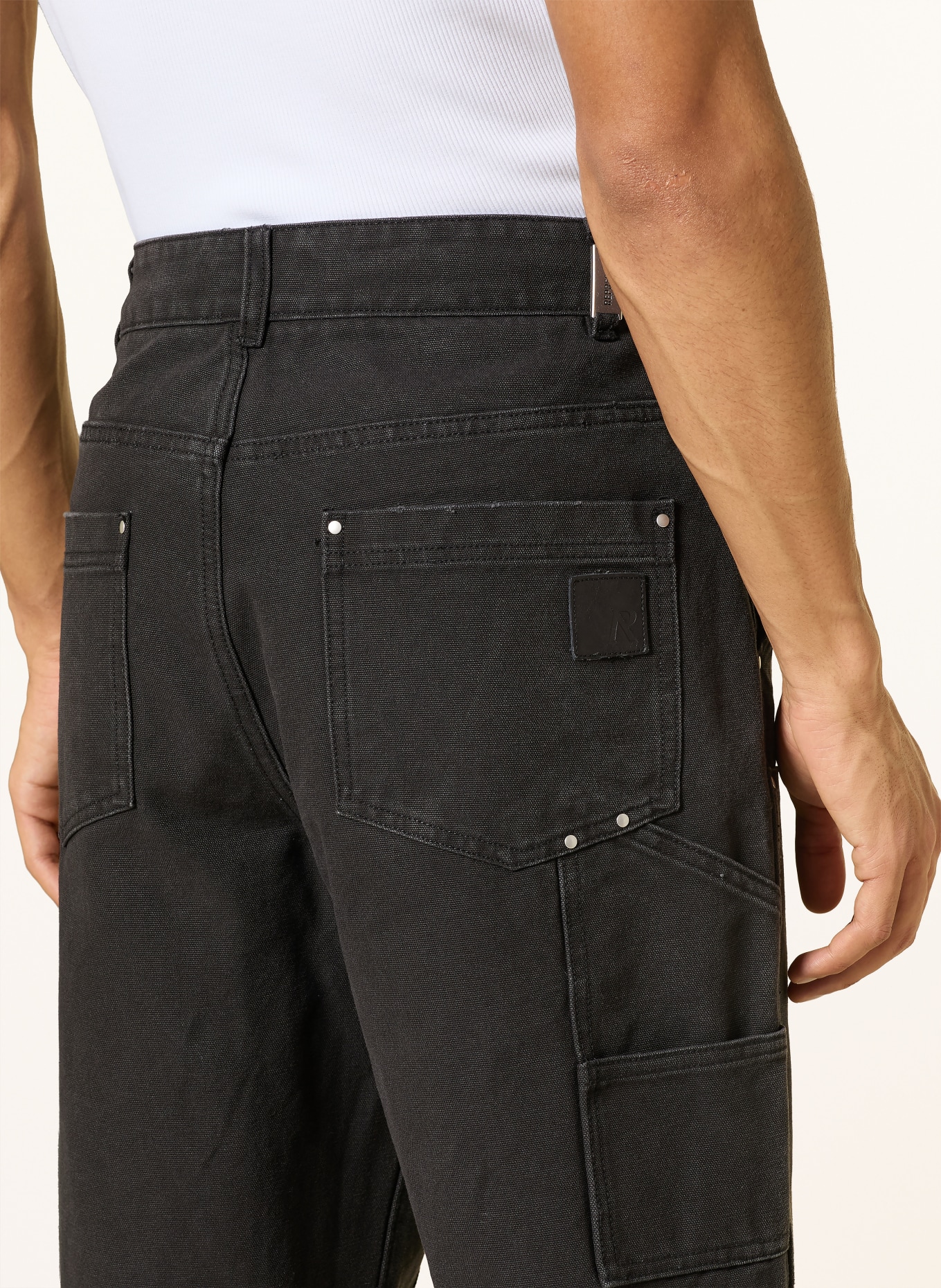 REPRESENT Cargojeans Regular Fit: 001 WASHED BLACK