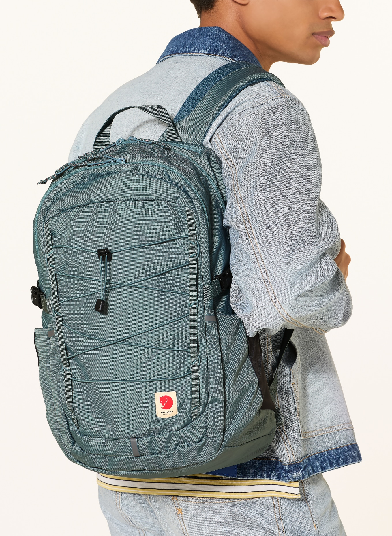 FJÄLLRÄVEN Rugzak SKULE 28 l met laptopvak: BLAUW