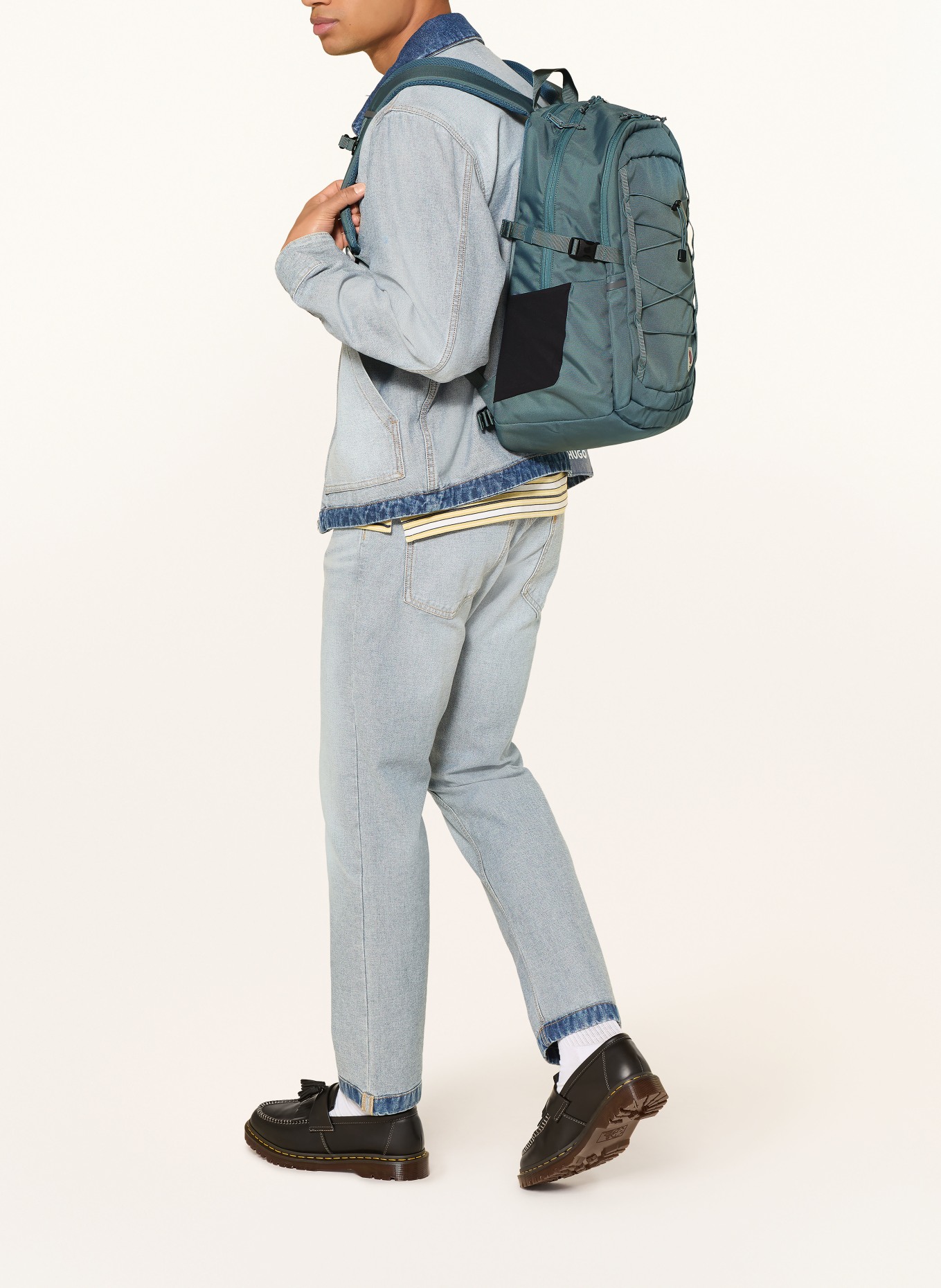 FJÄLLRÄVEN Rugzak SKULE 28 l met laptopvak: BLAUW