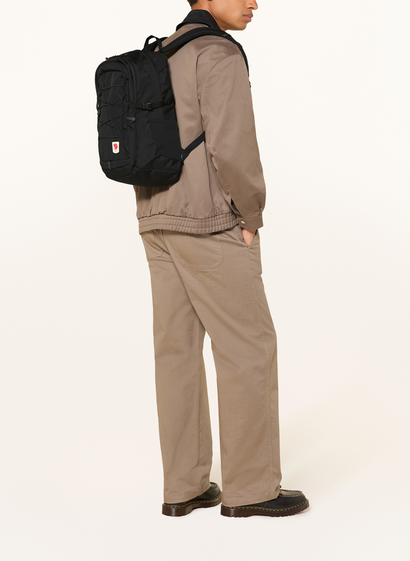 FJÄLLRÄVEN Rugzak SKULE 20 l met laptopvak: ZWART