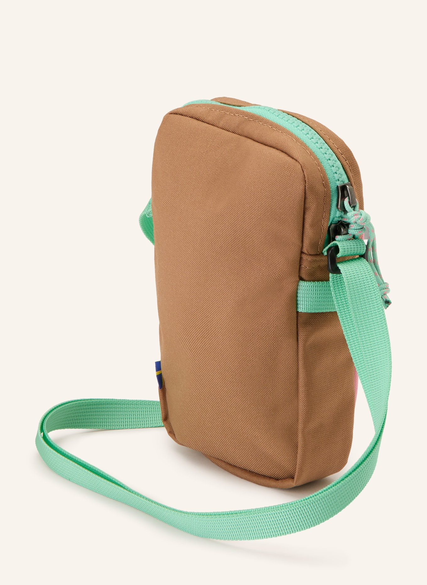 FJÄLLRÄVEN VARDAG SMALL Shoulder Bag: COGNAC / PINK / MINT