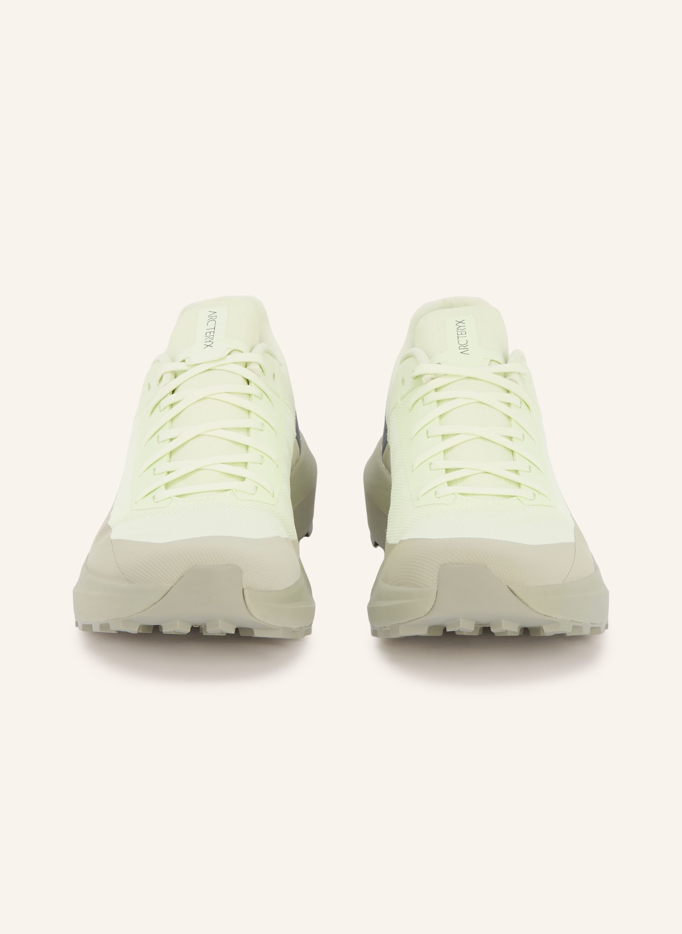 ARC'TERYX Trailrunning-Schuhe NORVAN LD 4: HELLGRÜN / DUNKELGRAU / GRAU