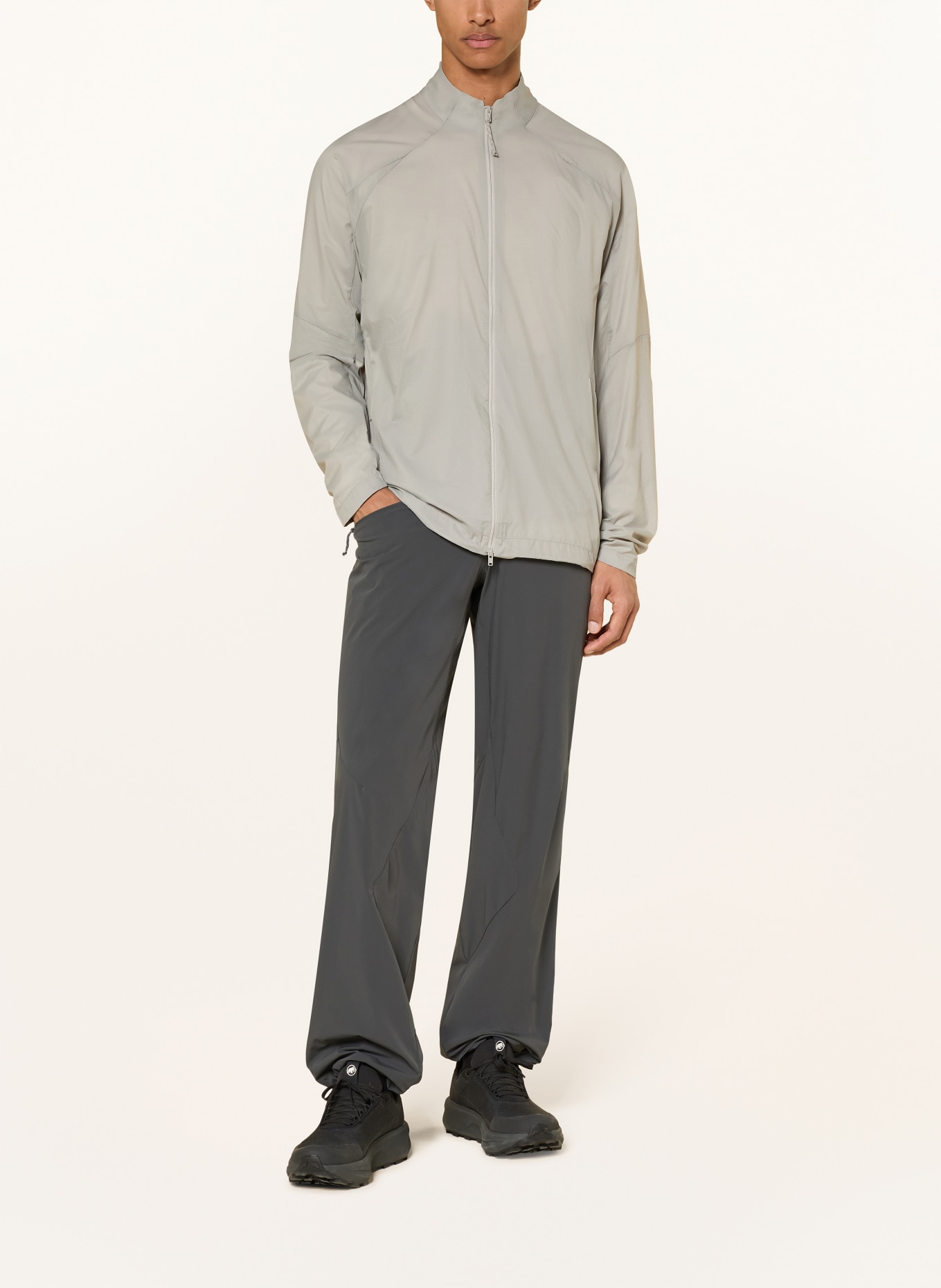 MAMMUT Windjack WB: LICHTGRIJS