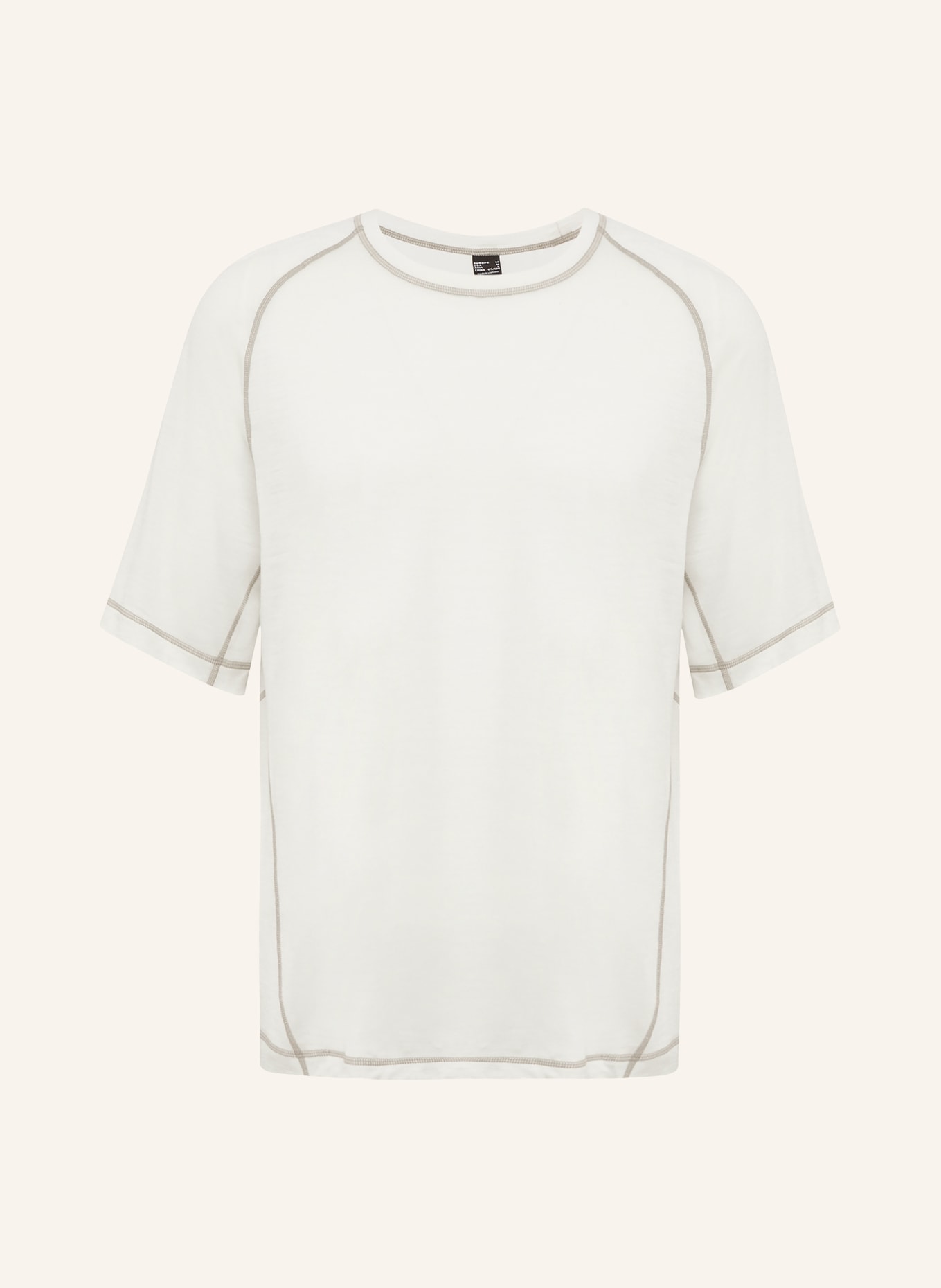 MAMMUT Functioneel shirt TREE WOOL FL: ECRU