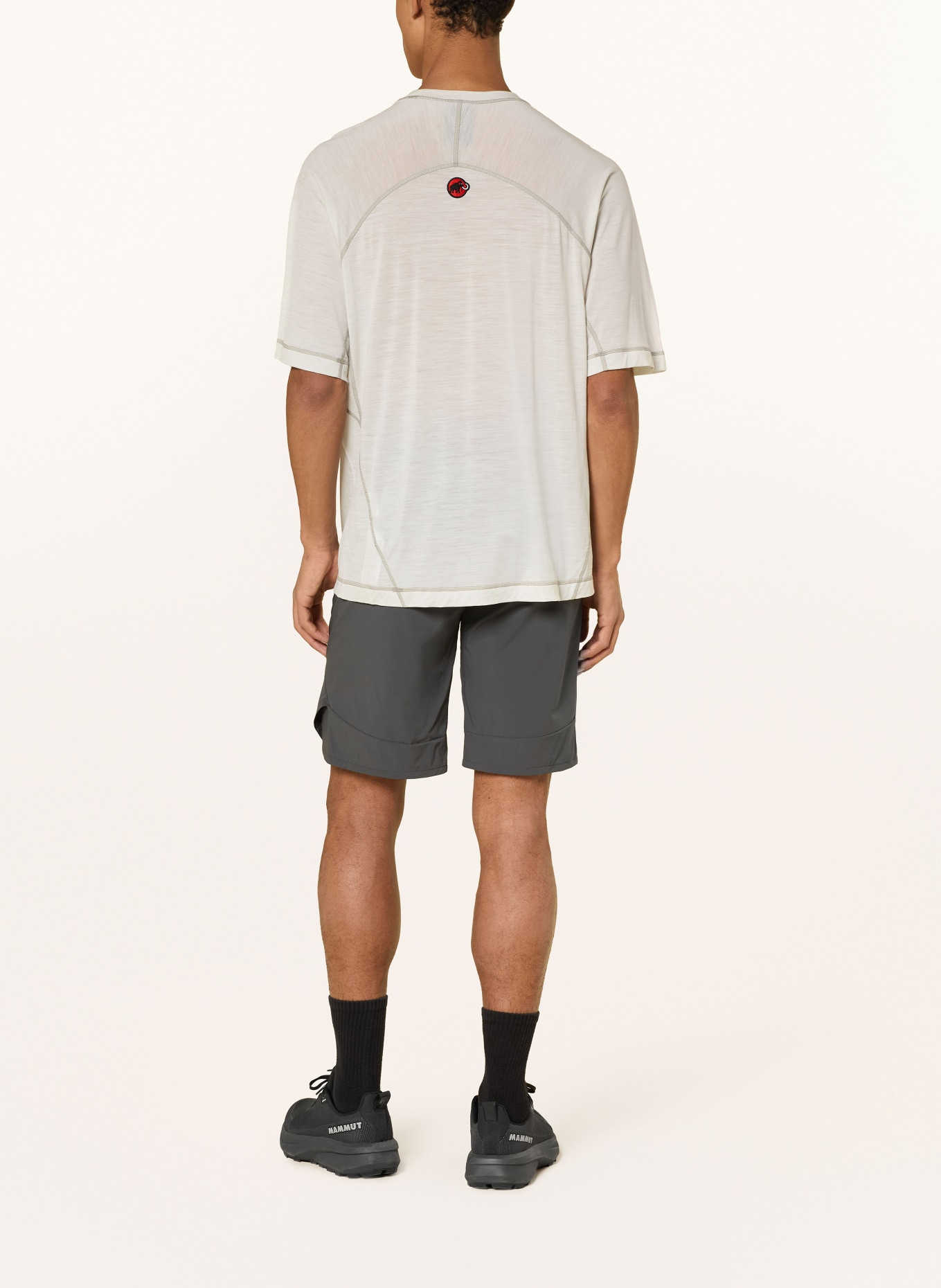 MAMMUT Functioneel shirt TREE WOOL FL: ECRU