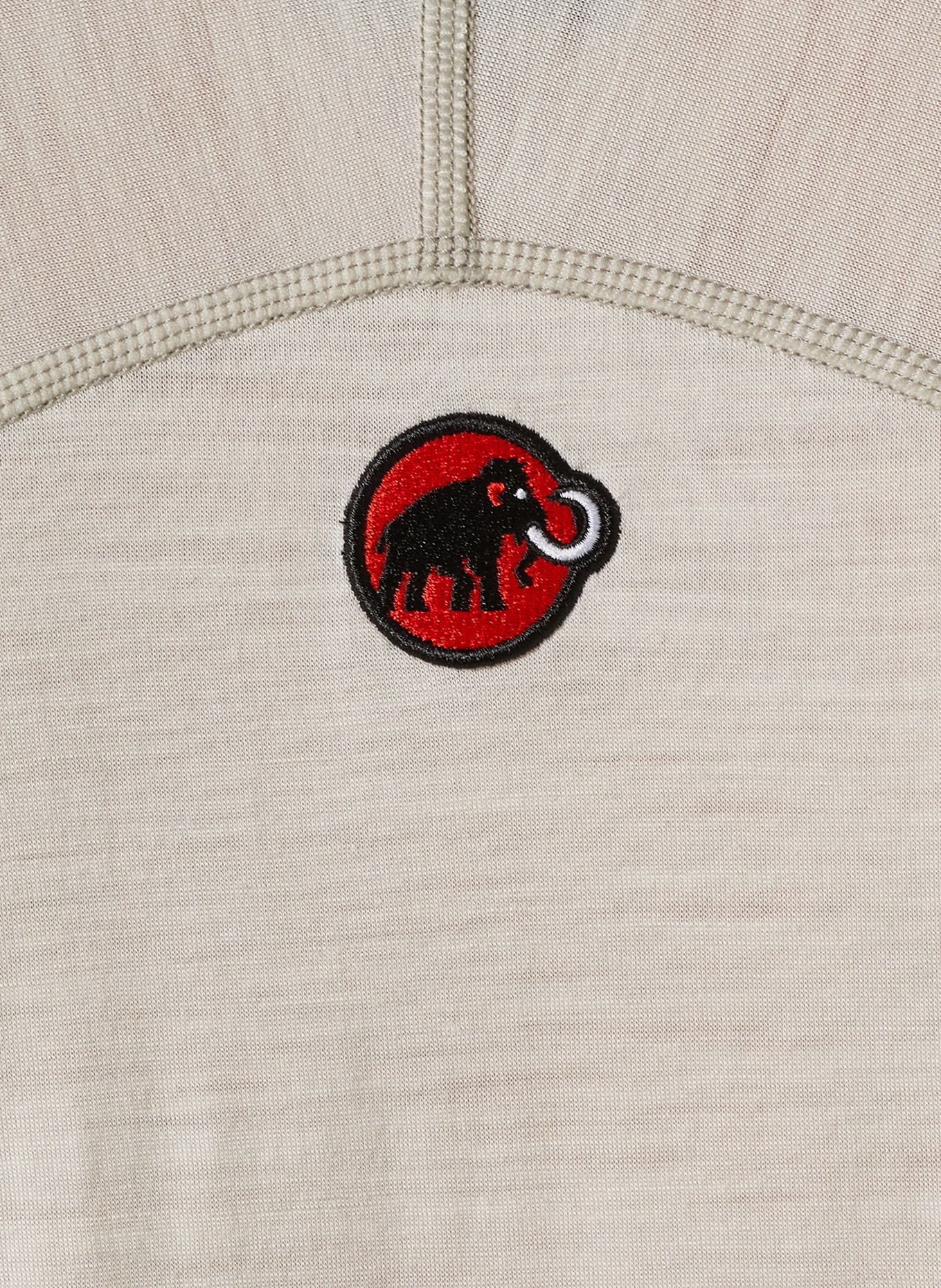 MAMMUT Functioneel shirt TREE WOOL FL: ECRU