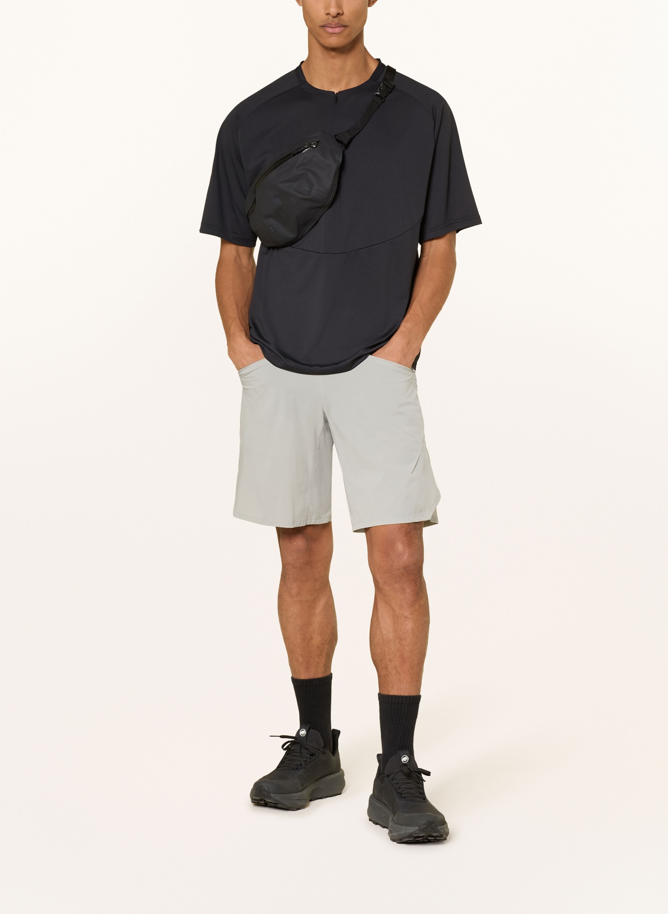 MAMMUT Trekkingshort HIKING PATROL X MAMMUT LIGHT: LICHTGRIJS