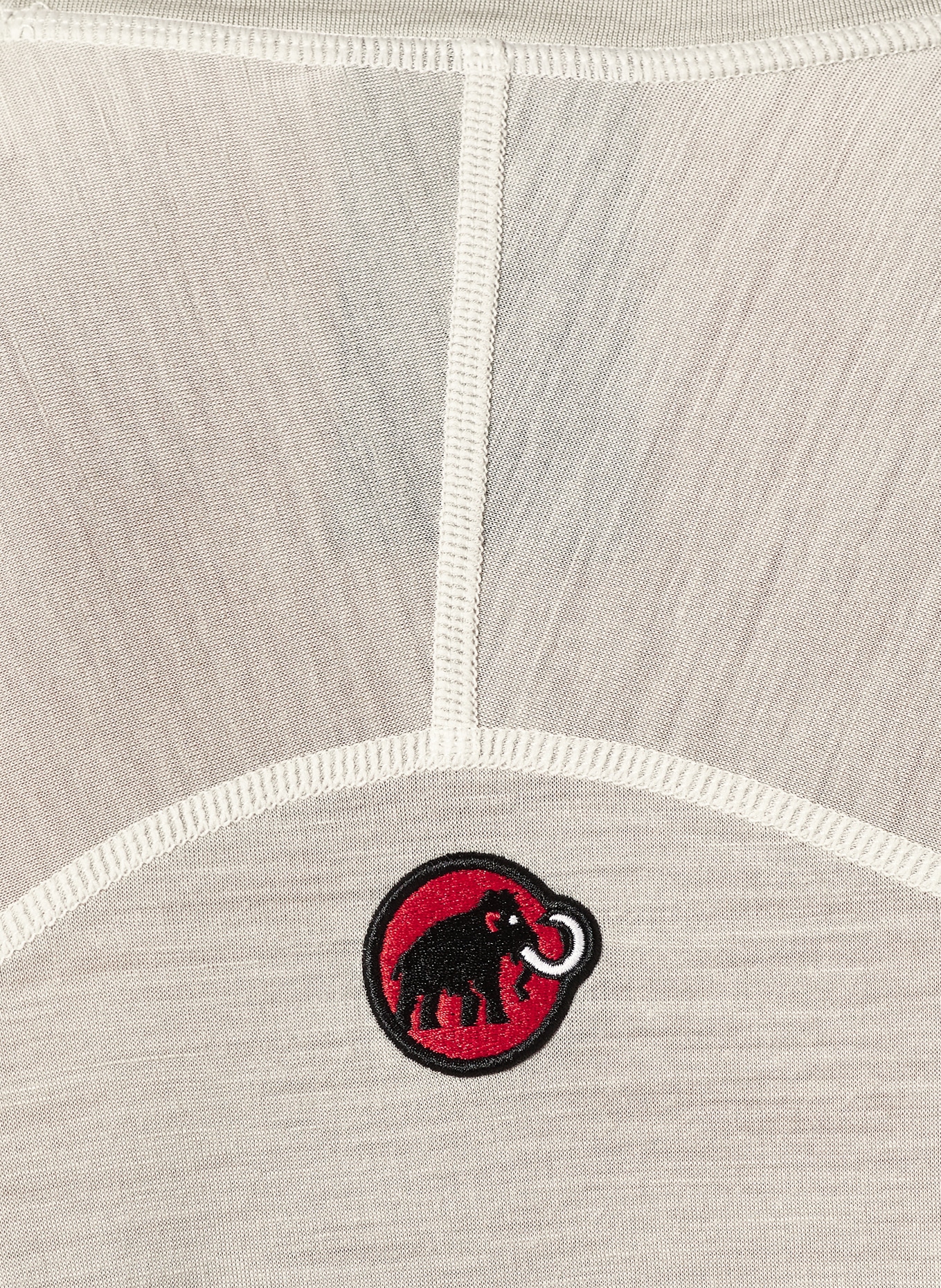 MAMMUT Koszulka z długim rękawem TREE WOOL FL: JASNOCZARY