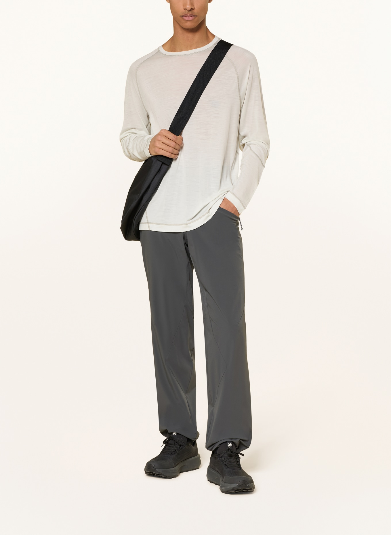 MAMMUT T-shirt met lange mouwen TREE WOOL FL: ECRU