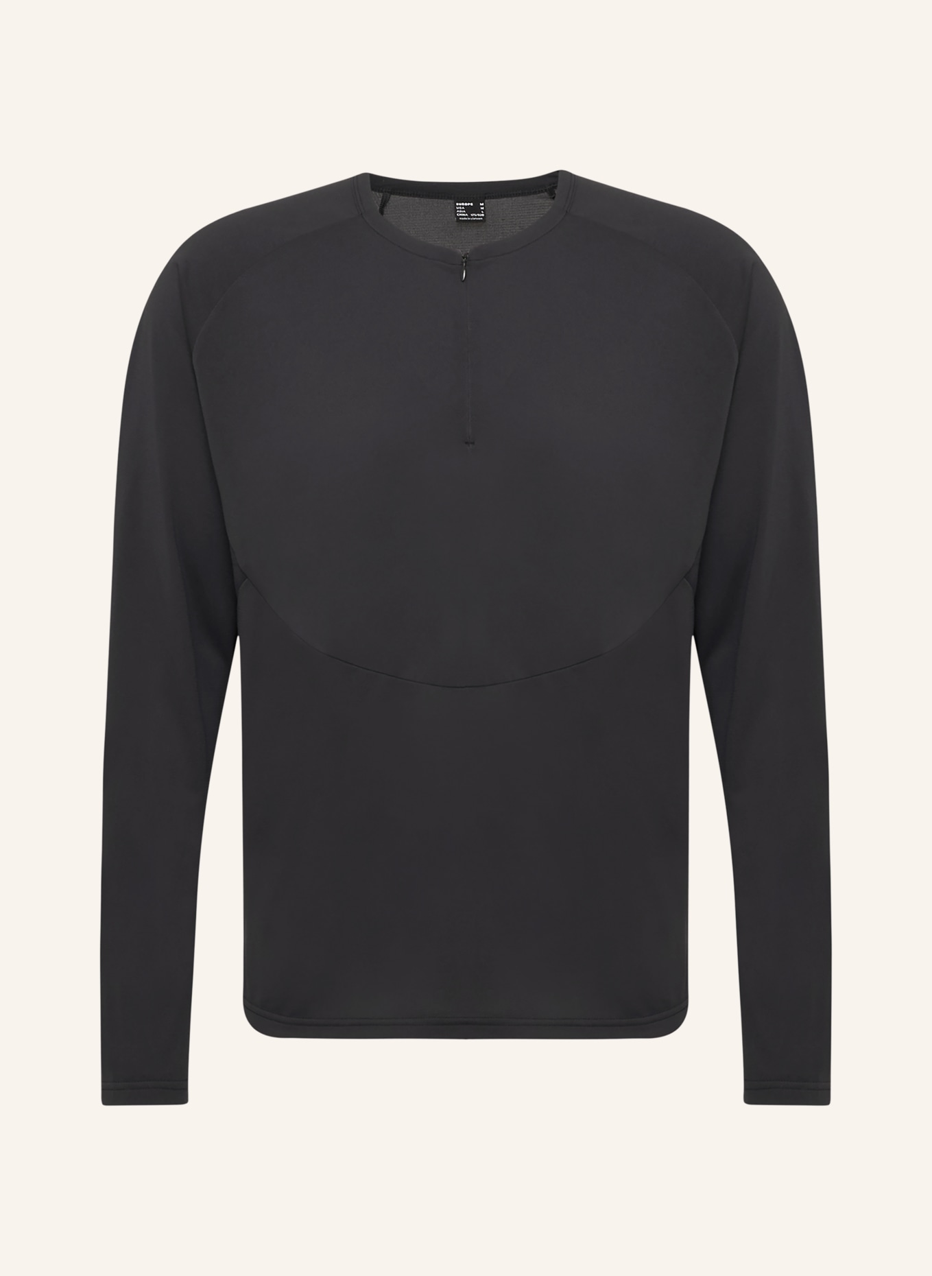 MAMMUT T-shirt met lange mouwen LIGHT FL HALF ZIP: WIT