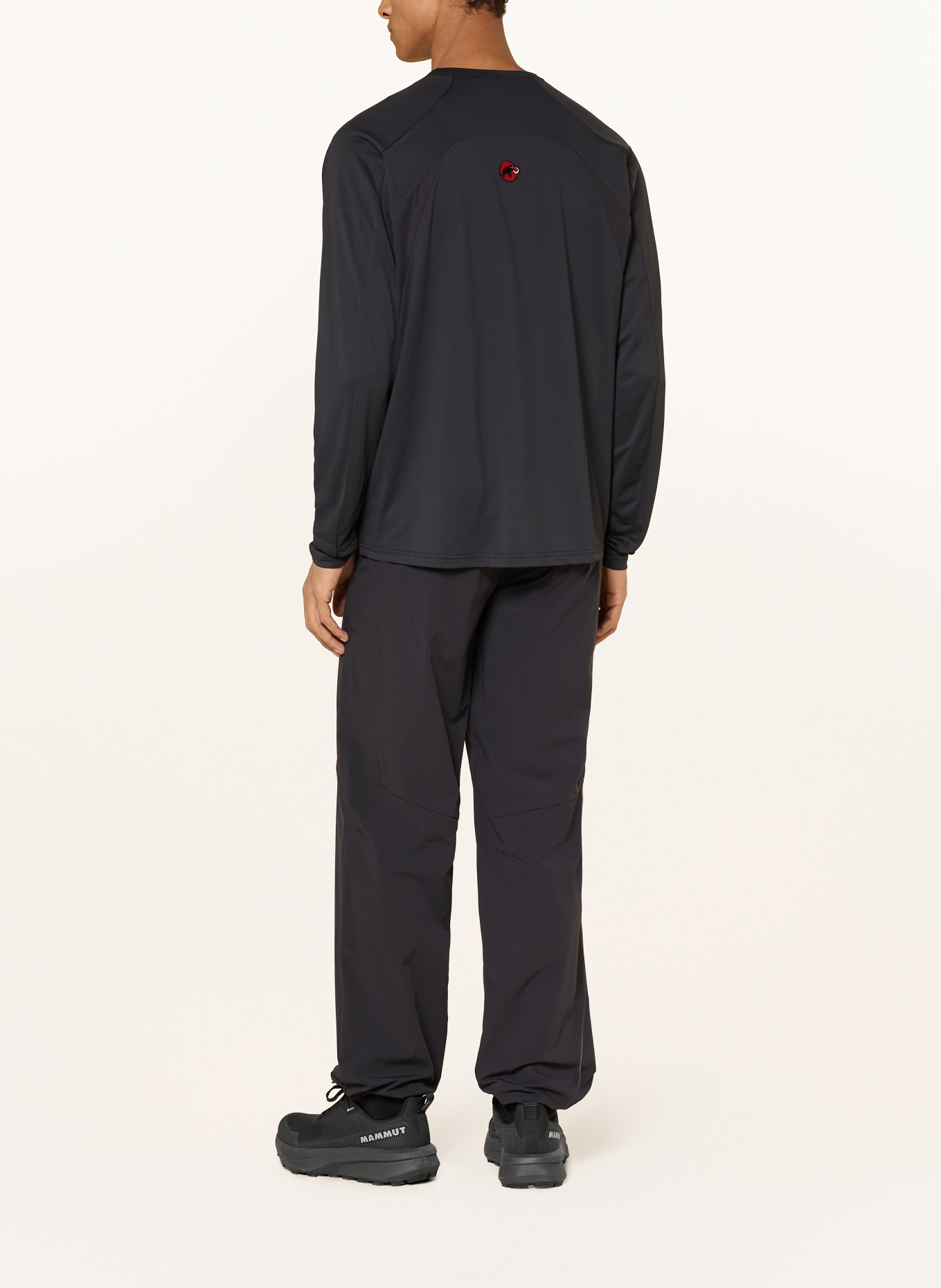 MAMMUT T-shirt met lange mouwen LIGHT FL HALF ZIP: WIT