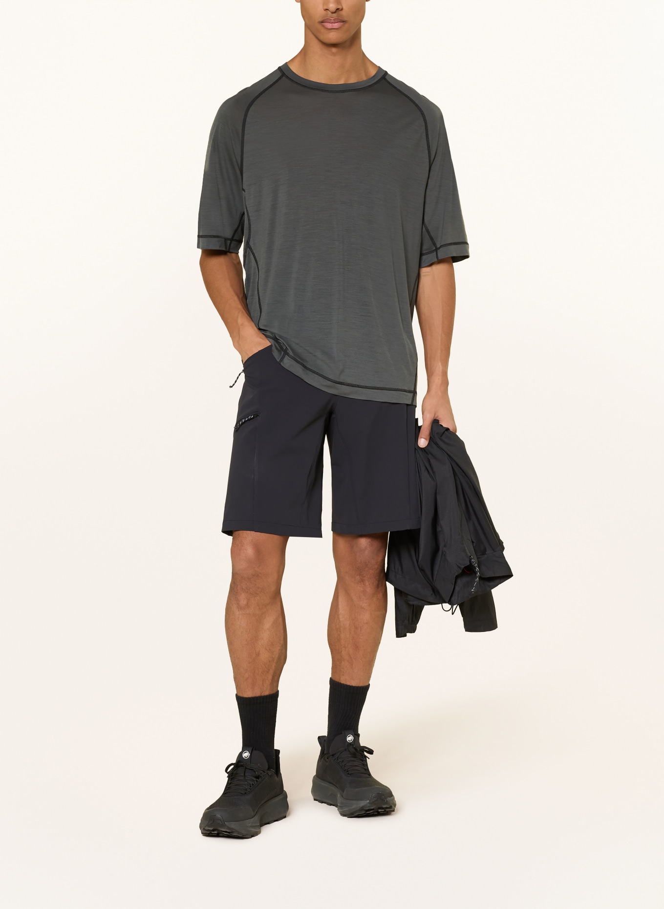 MAMMUT Trekkingshort HIKING PATROL X MAMMUT: ZWART