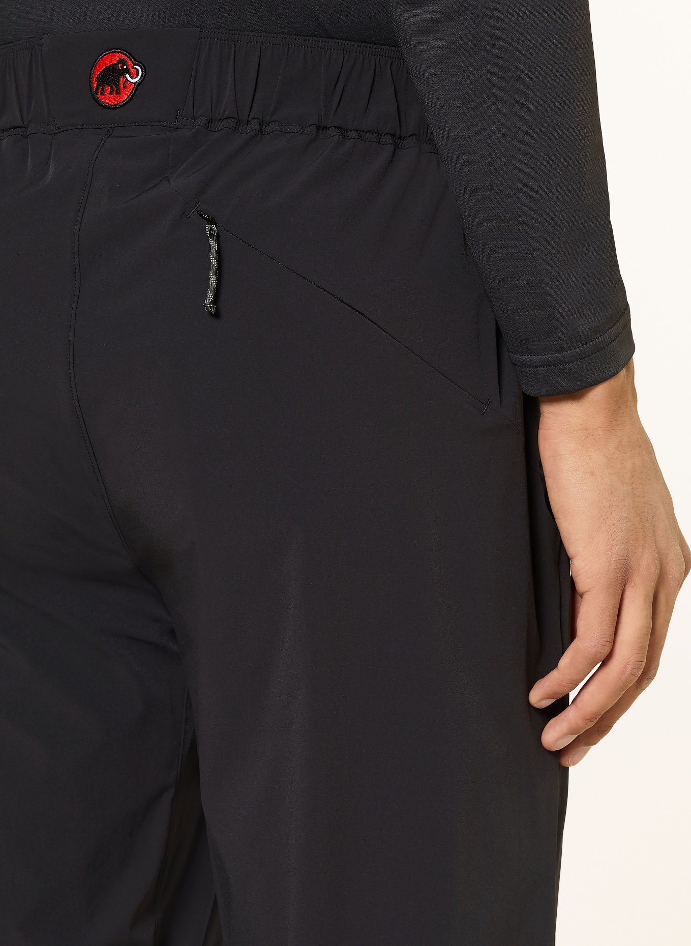 MAMMUT Trekkingbroek HIKING PATROL X MAMMUT LIGHT: ZWART