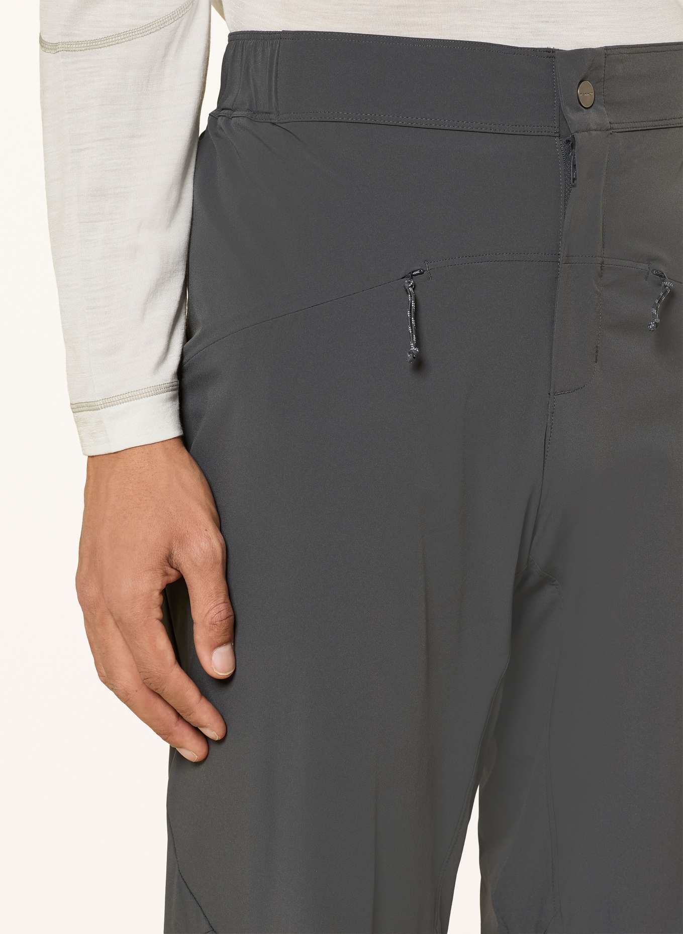 MAMMUT Trekkingbroek HIKING PATROL X MAMMUT LIGHT: DONKERGRIJS