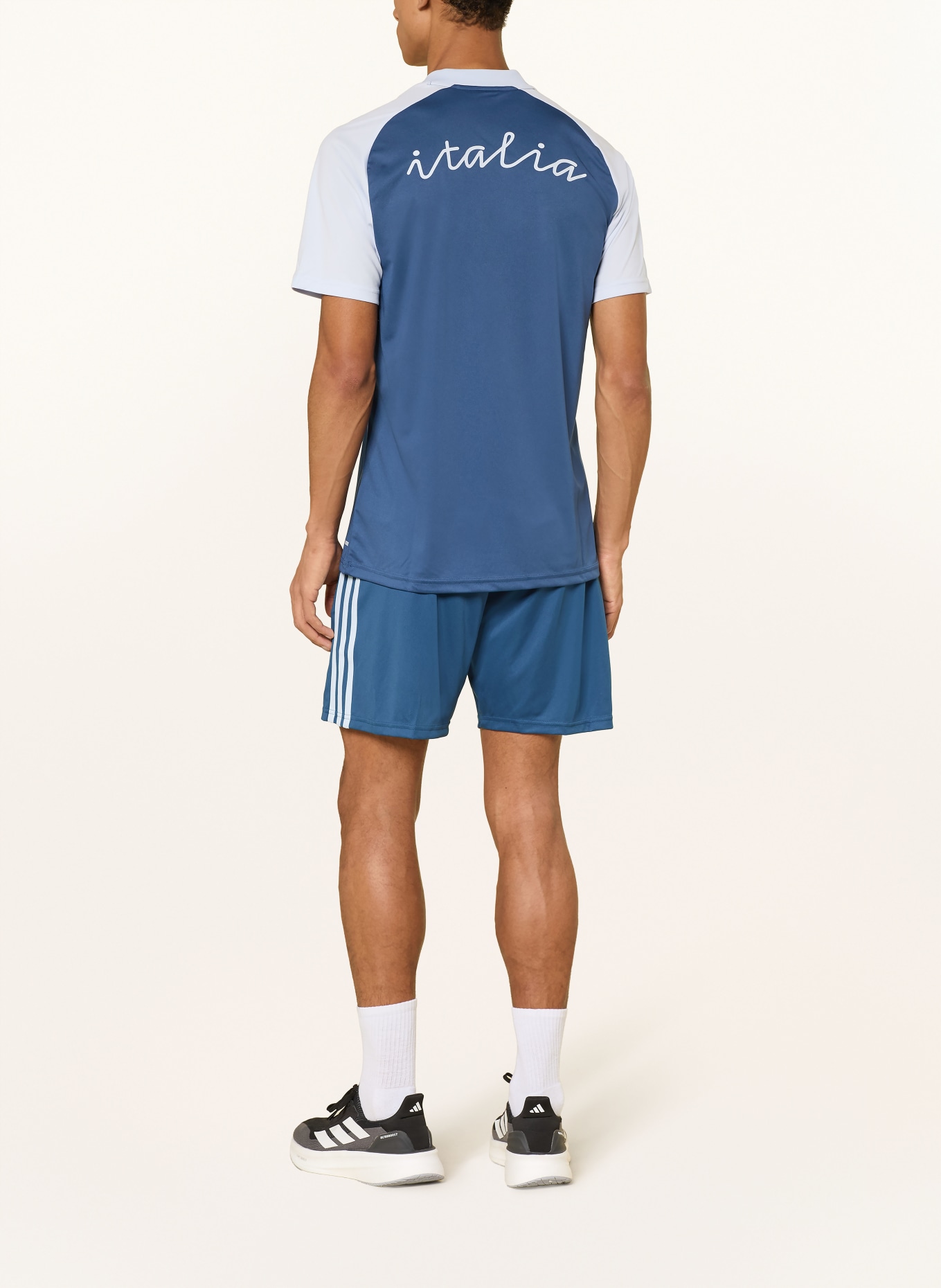adidas Auswärtstrikothose ITALIEN 26: BLAU / HELLBLAU