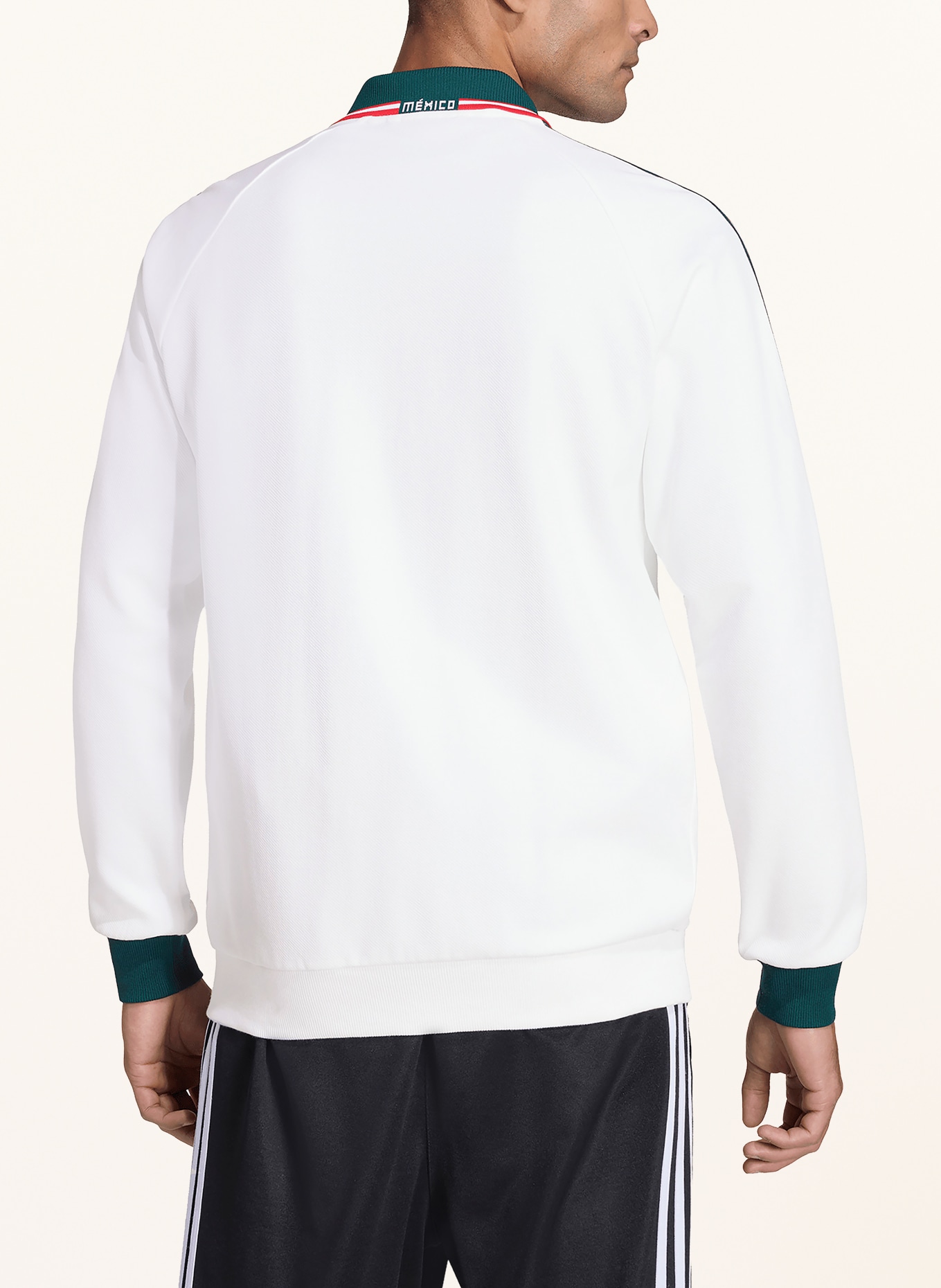 adidas Bluza MEXIKO AUSWÄRTS ANTHEM: BIAŁY / CZERWONY / ZIELONY