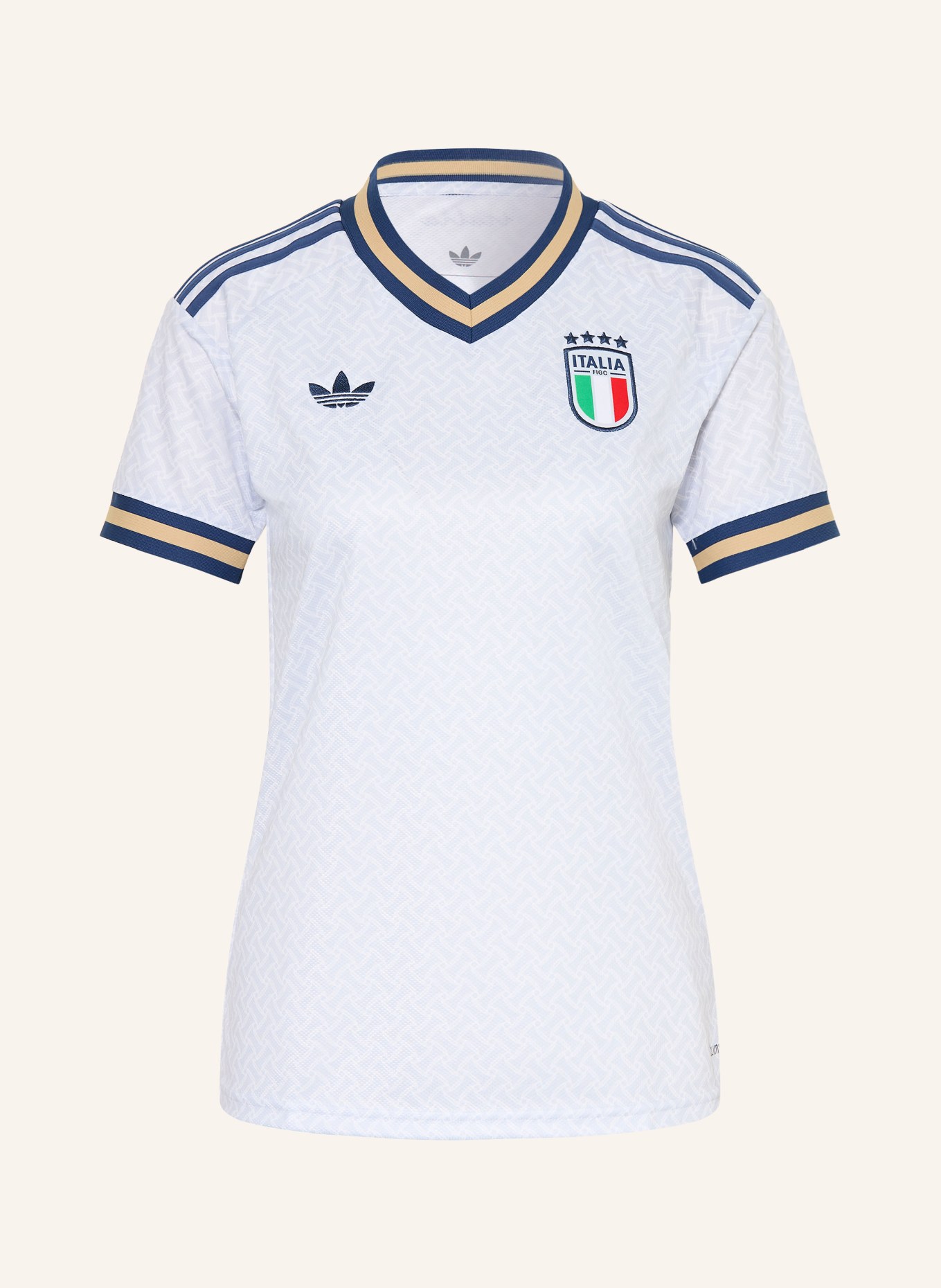 adidas Auswärtstrikot ITALY 26: HELLBLAU / CAMEL / BLAU