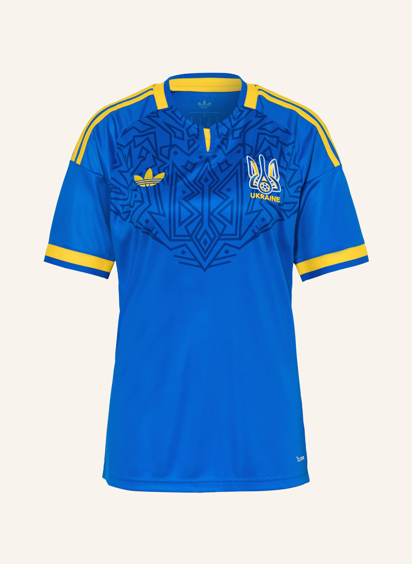 adidas Auswärtstrikot UKRAINE 26: BLAU / GELB