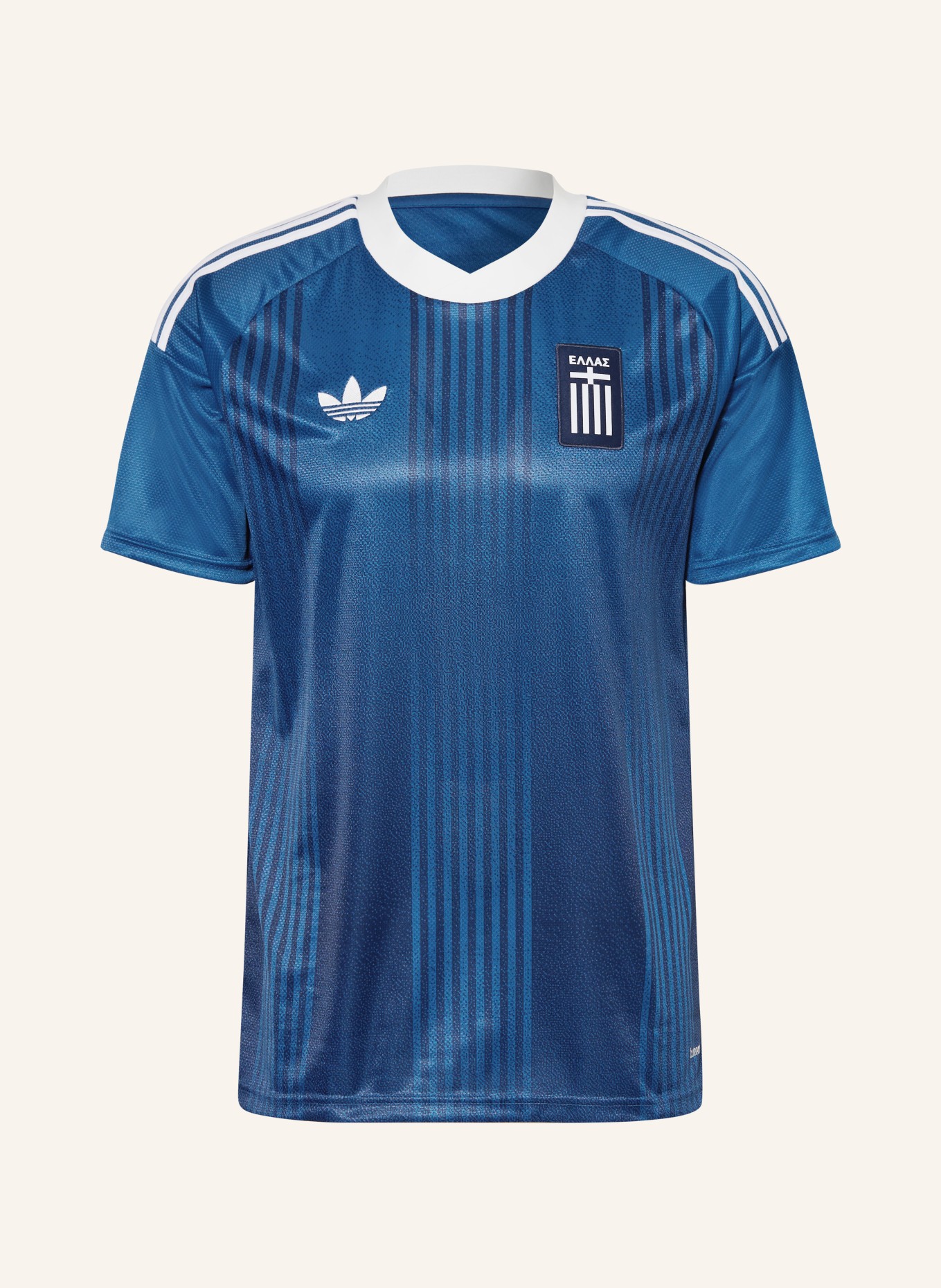 adidas Koszulka wyjazdowa GRECJA 26: NIEBIESKI / GRANATOWY / BIAŁY