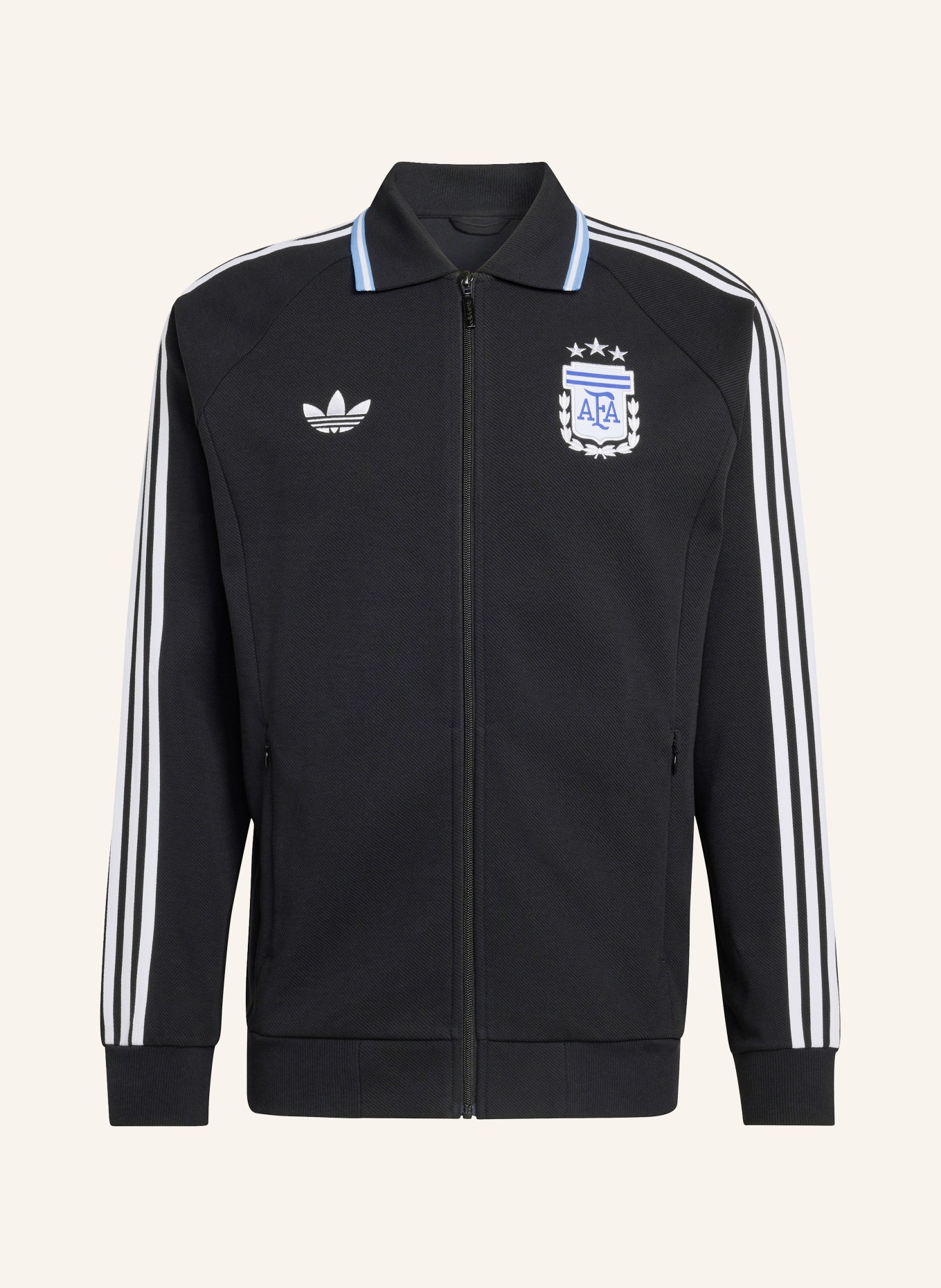 adidas Bluza ARGENTYNA NA WYJEŹDZIE HYMN: CZARNY / NIEBIESKI / BIAŁY