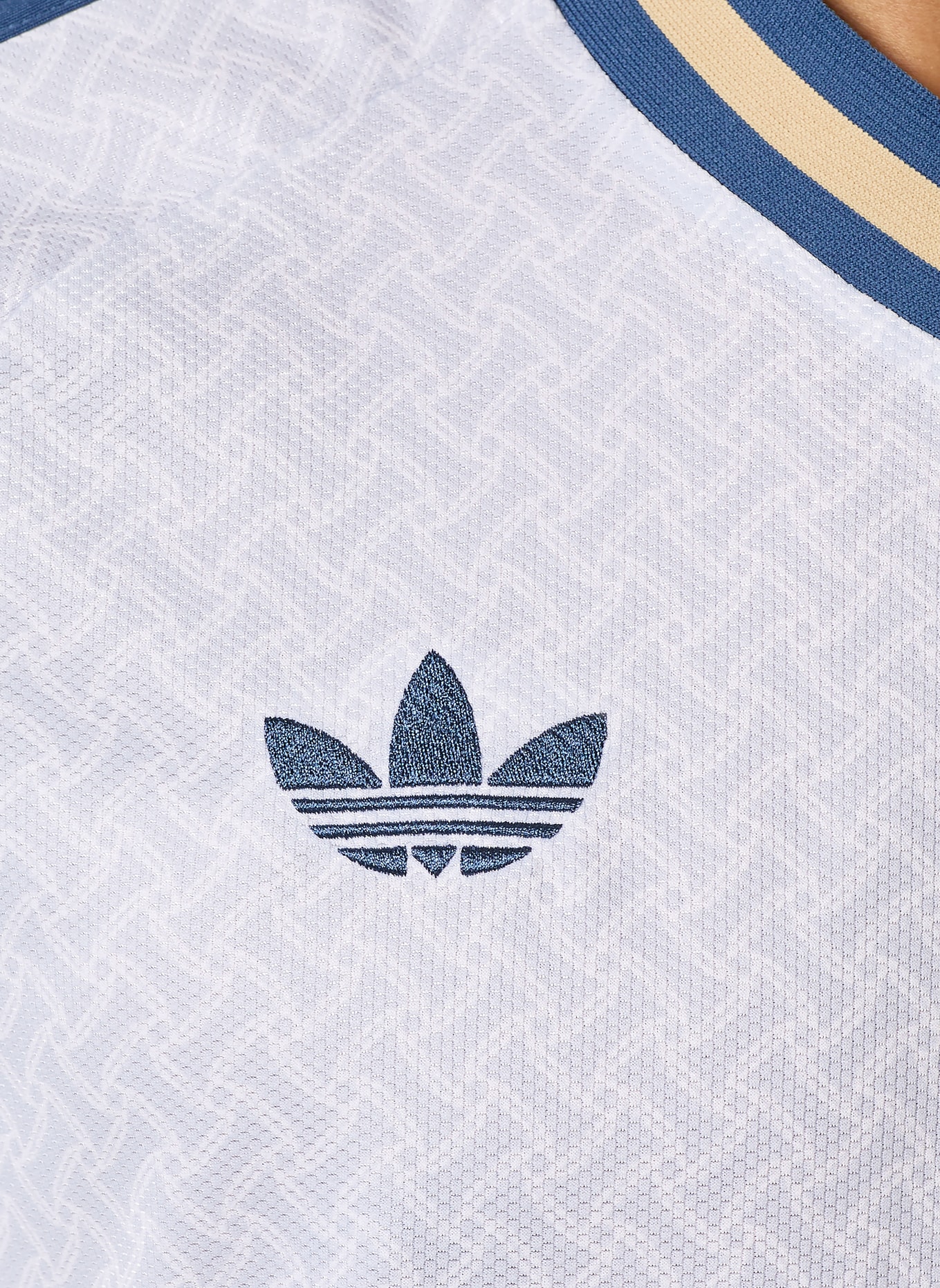 adidas Koszulka wyjazdowa WŁOCHY 26: JASNONIEBIESKI / CAMELOWY / GRANATOWY