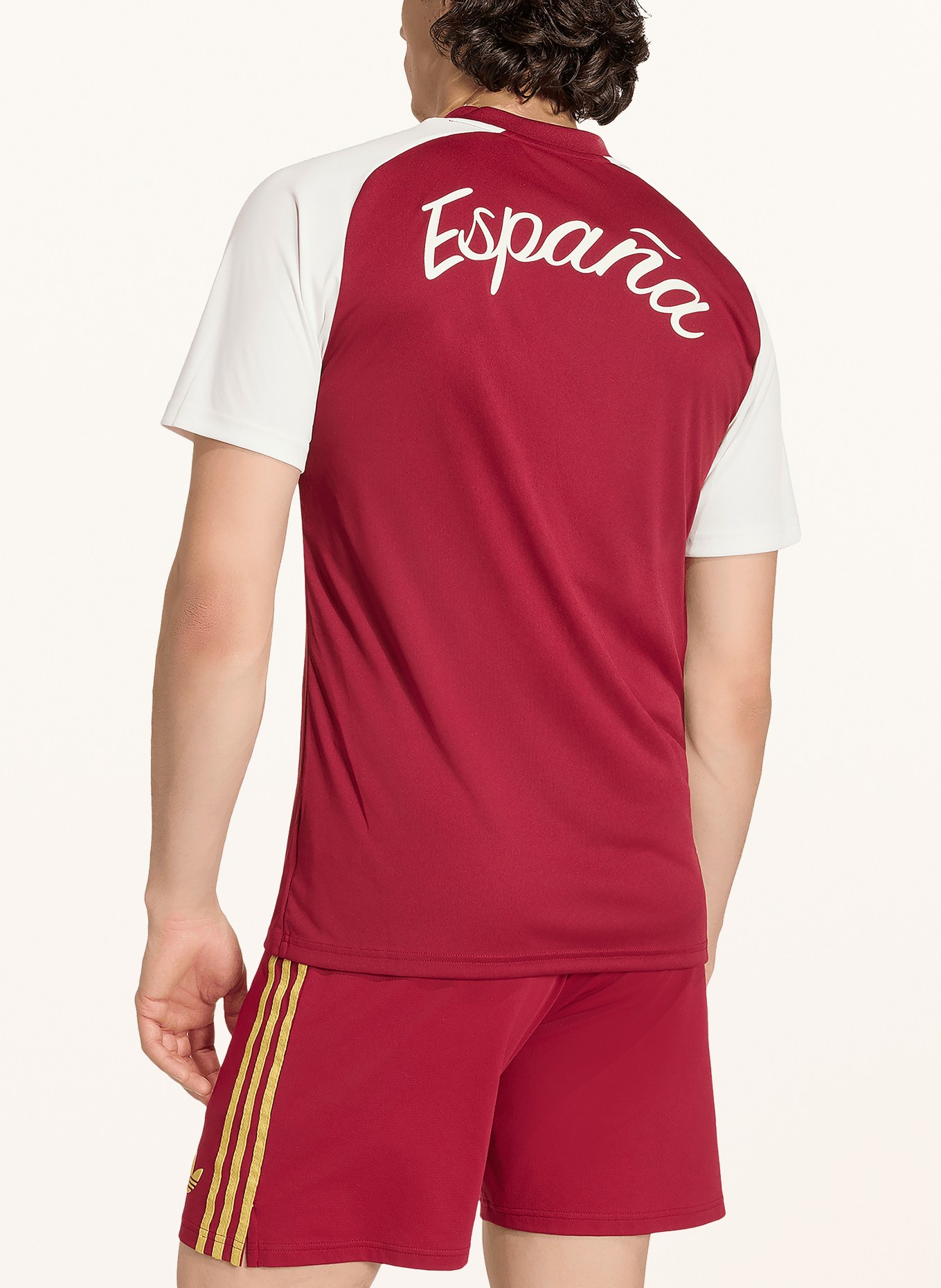 adidas Aufwärmshirt SPANIEN AUSWÄRTS: DUNKELROT / WEISS