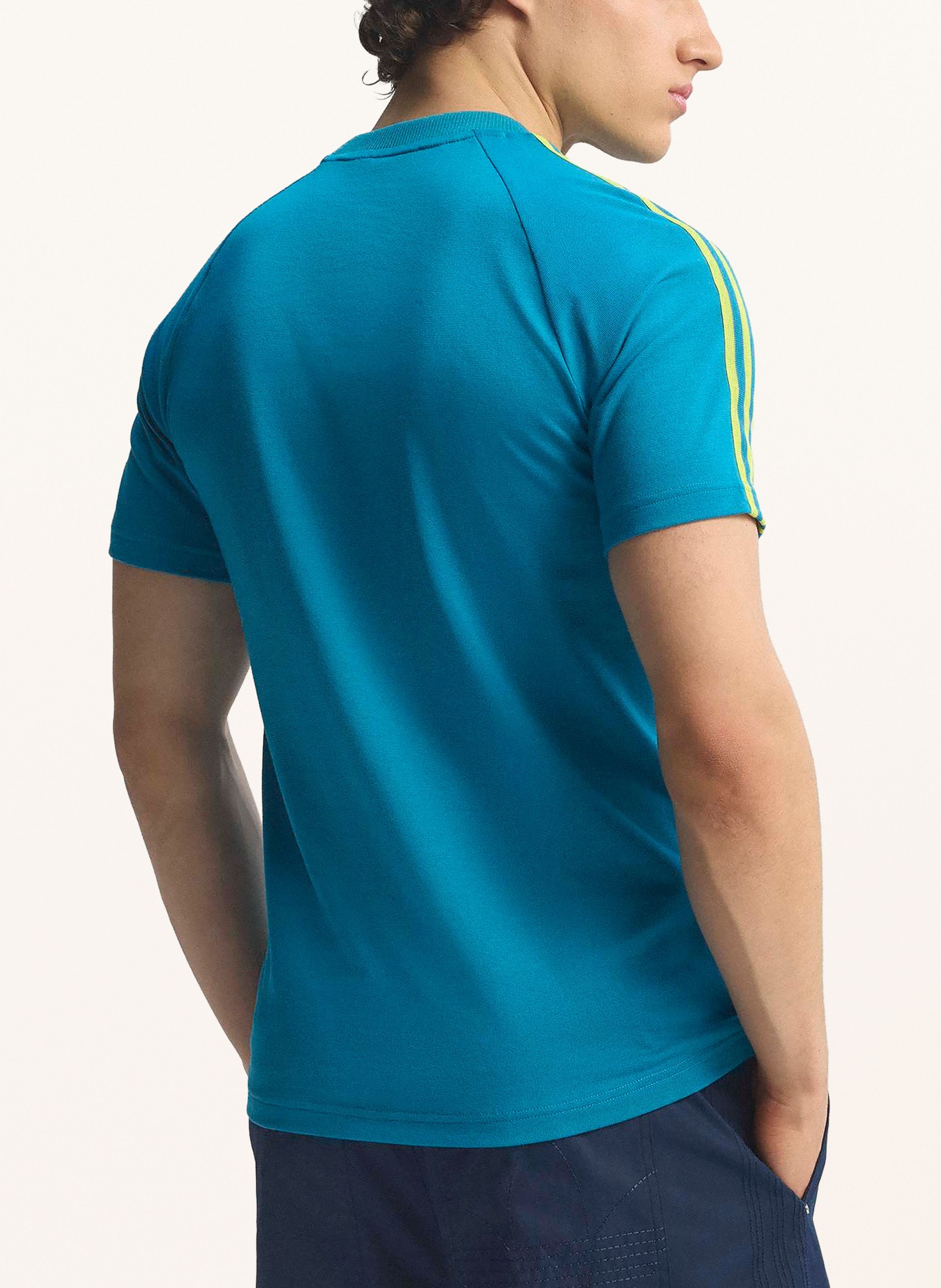 adidas T-Shirt KOLUMBIEN ORIGINALS: PETROL / GELB