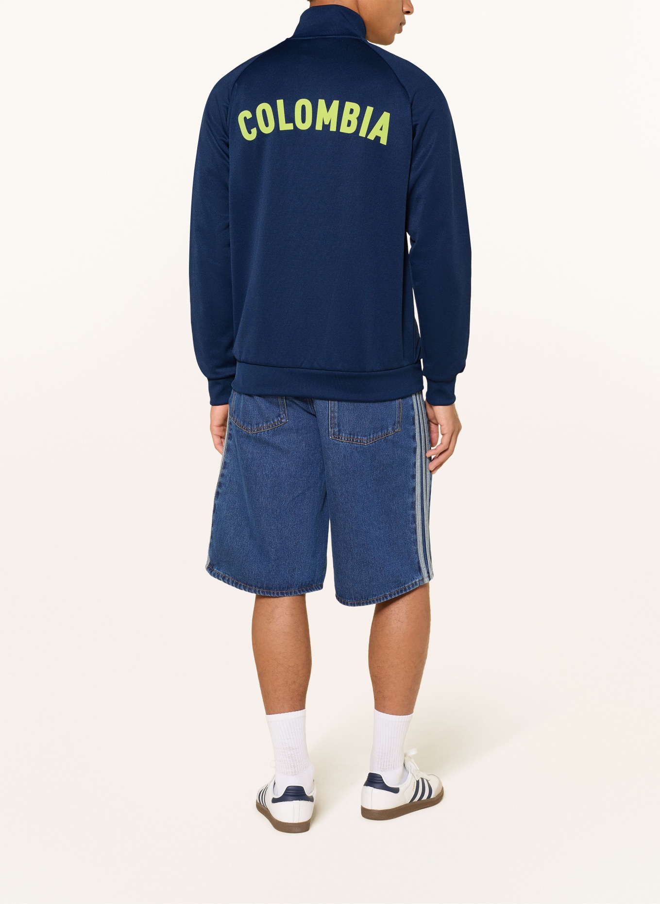 adidas Bluza KOLUMBIEN 26 ORIGINALS: GRANATOWY / ŻÓŁTY