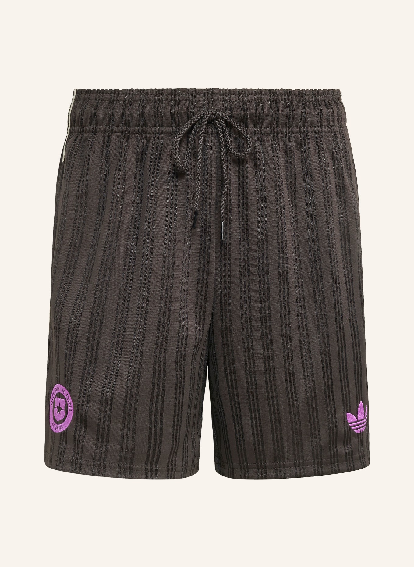 adidas Szorty CHILE ORIGINALS: CIEMNOBRĄZOWY / BEŻOWY