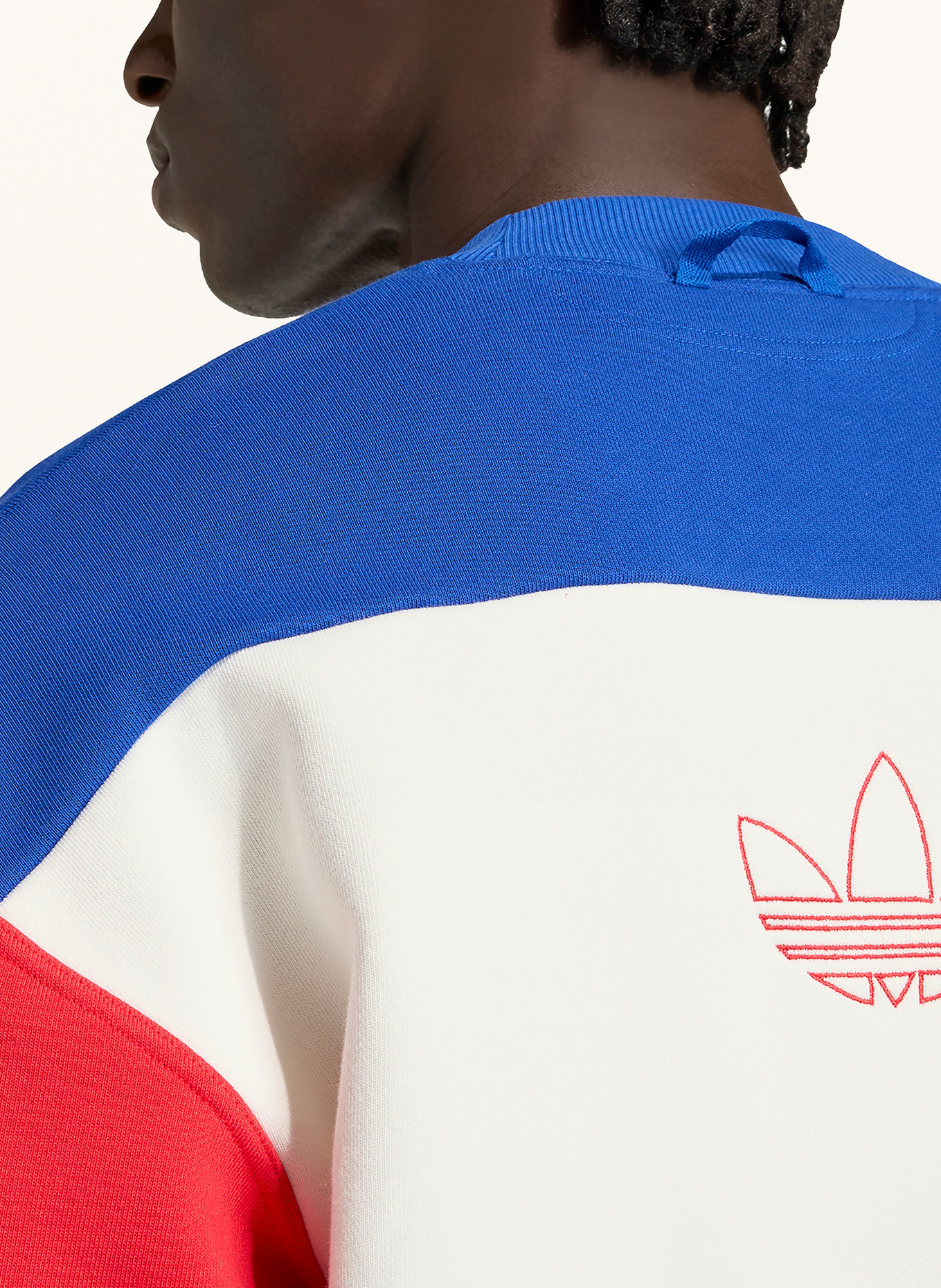 adidas Sweatshirt GRAPHIC: WIT / ROOD / BLAUW