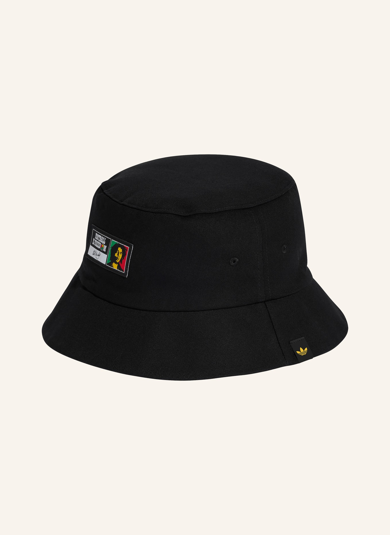 adidas Chapeau bob JAMAICA: NOIR / JAUNE FONCÉ / VERT