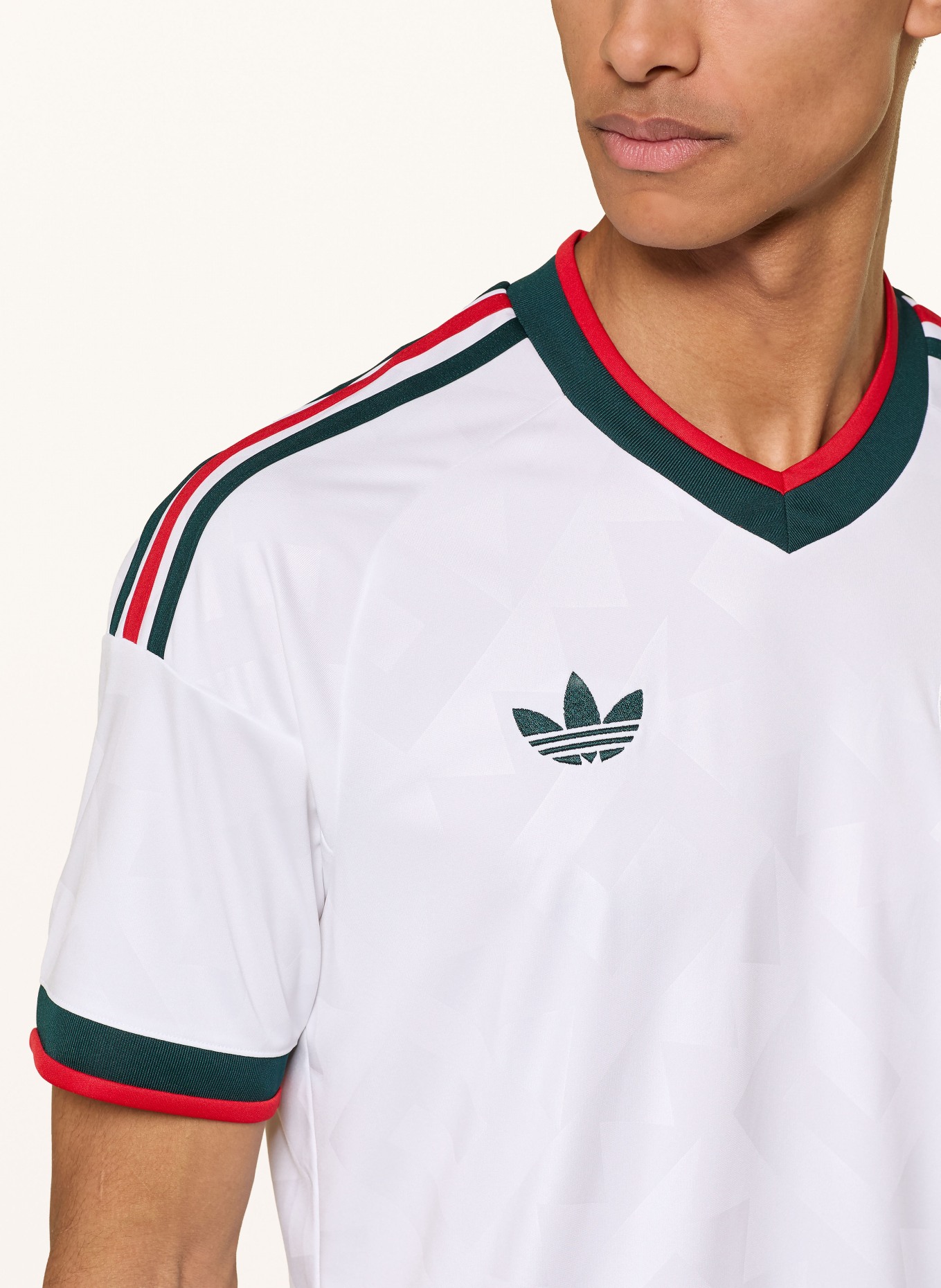 adidas Koszulka wyjazdowa MEKSYK 26: BIAŁY / CZERWONY / CZARNY