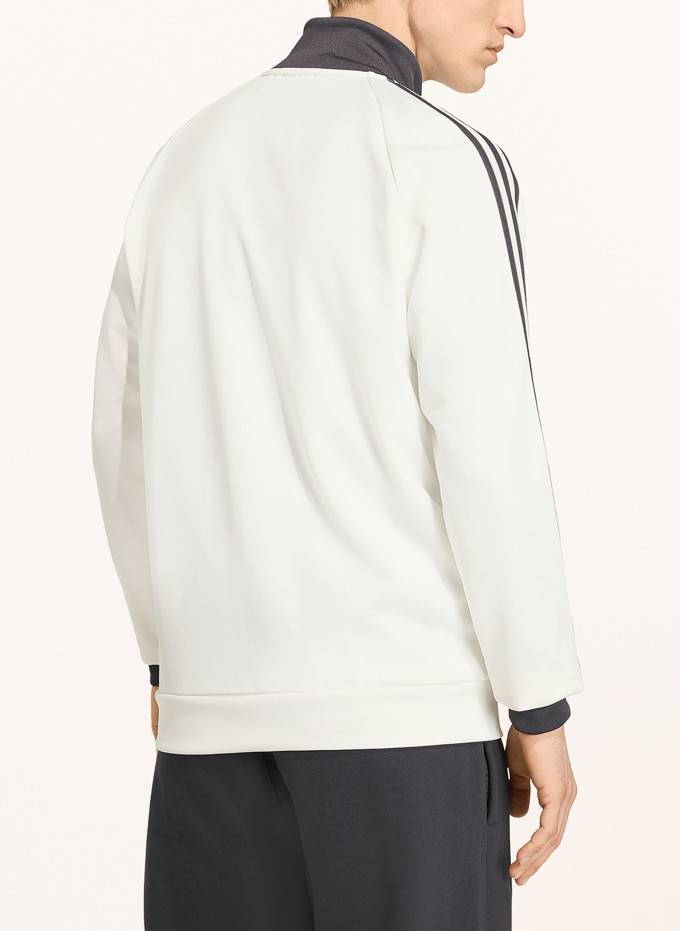 adidas Germany Originals Training Jacket: WHITE / DARK GRAY
