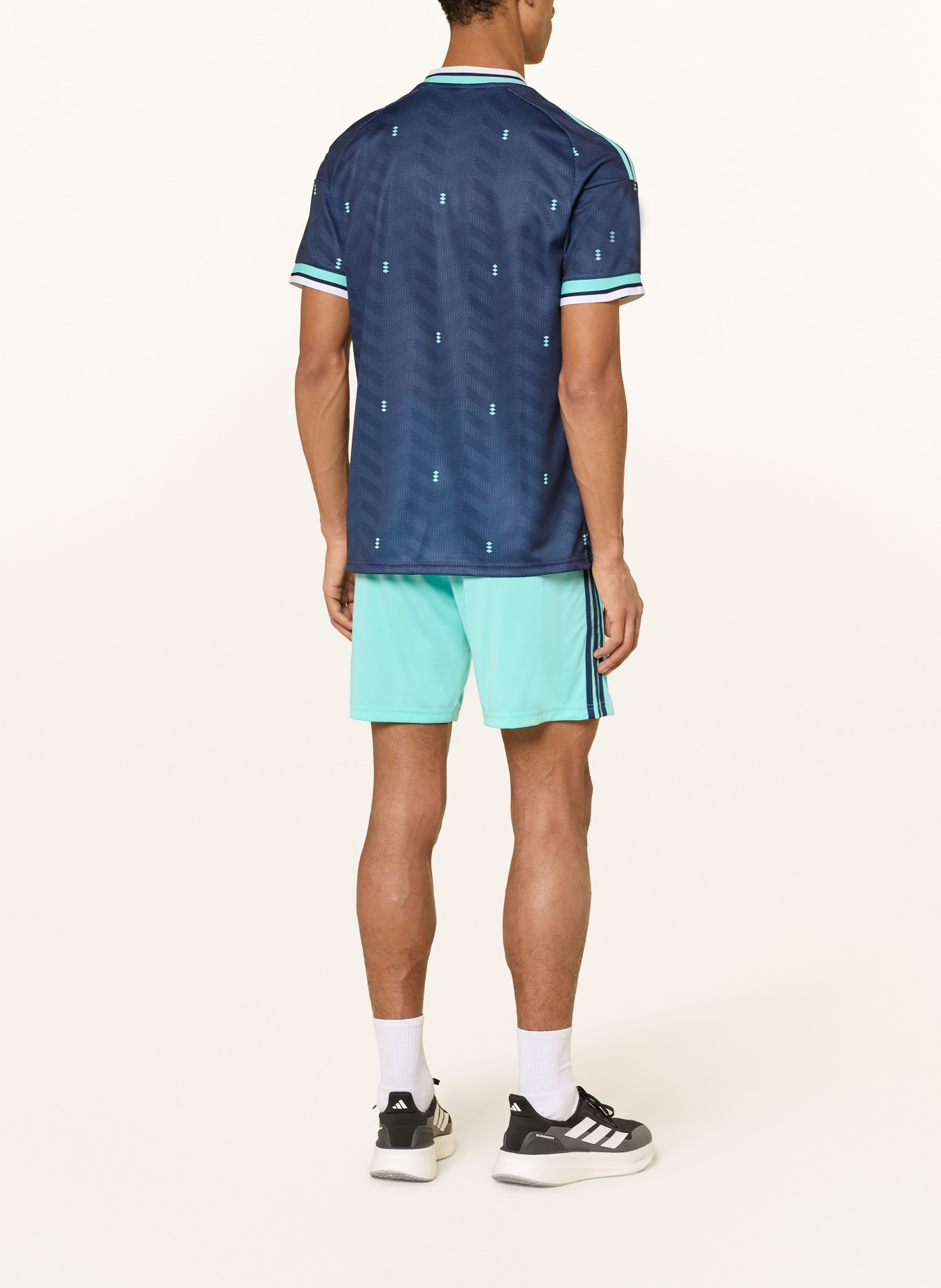 adidas Koszulka wyjazdowa NIEMCY 26: GRANATOWY / JASKRAWY NIEBIESKI / BIAŁY