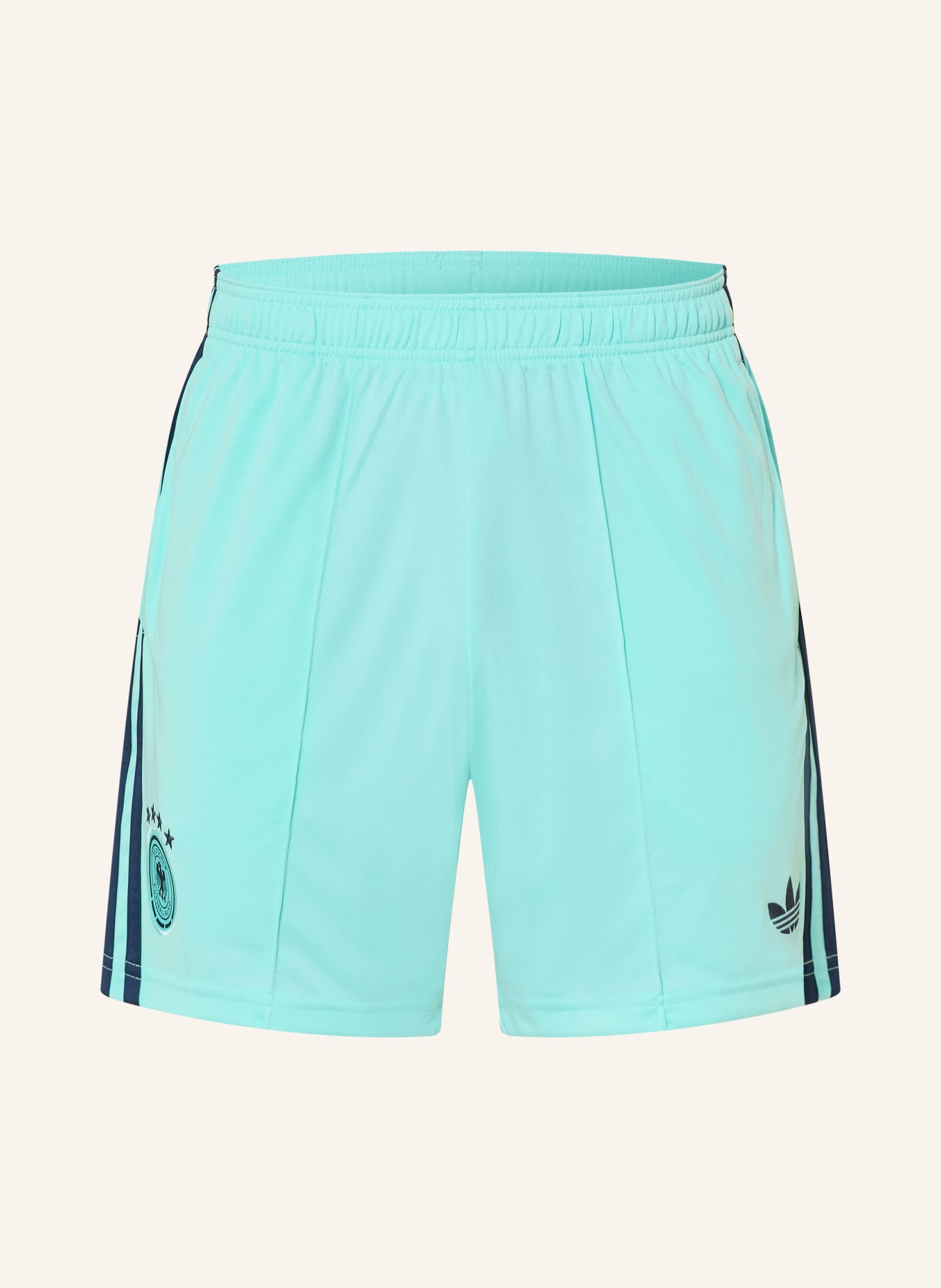 adidas Auswärtstrikothose DEUTSCHLAND 26: TÜRKIS / DUNKELBLAU