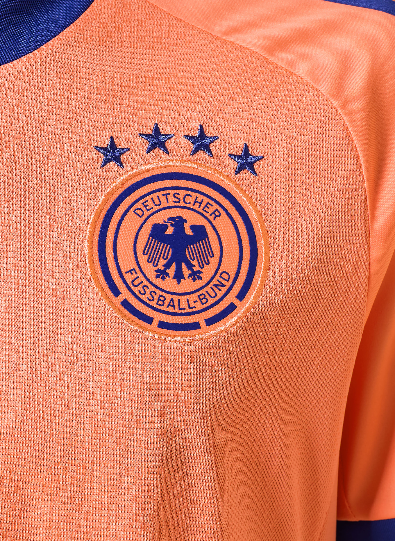 adidas Koszulka bramkarska NIEMCY 26 (wyjazdowa): POMARAŃCZOWY / NIEBIESKI