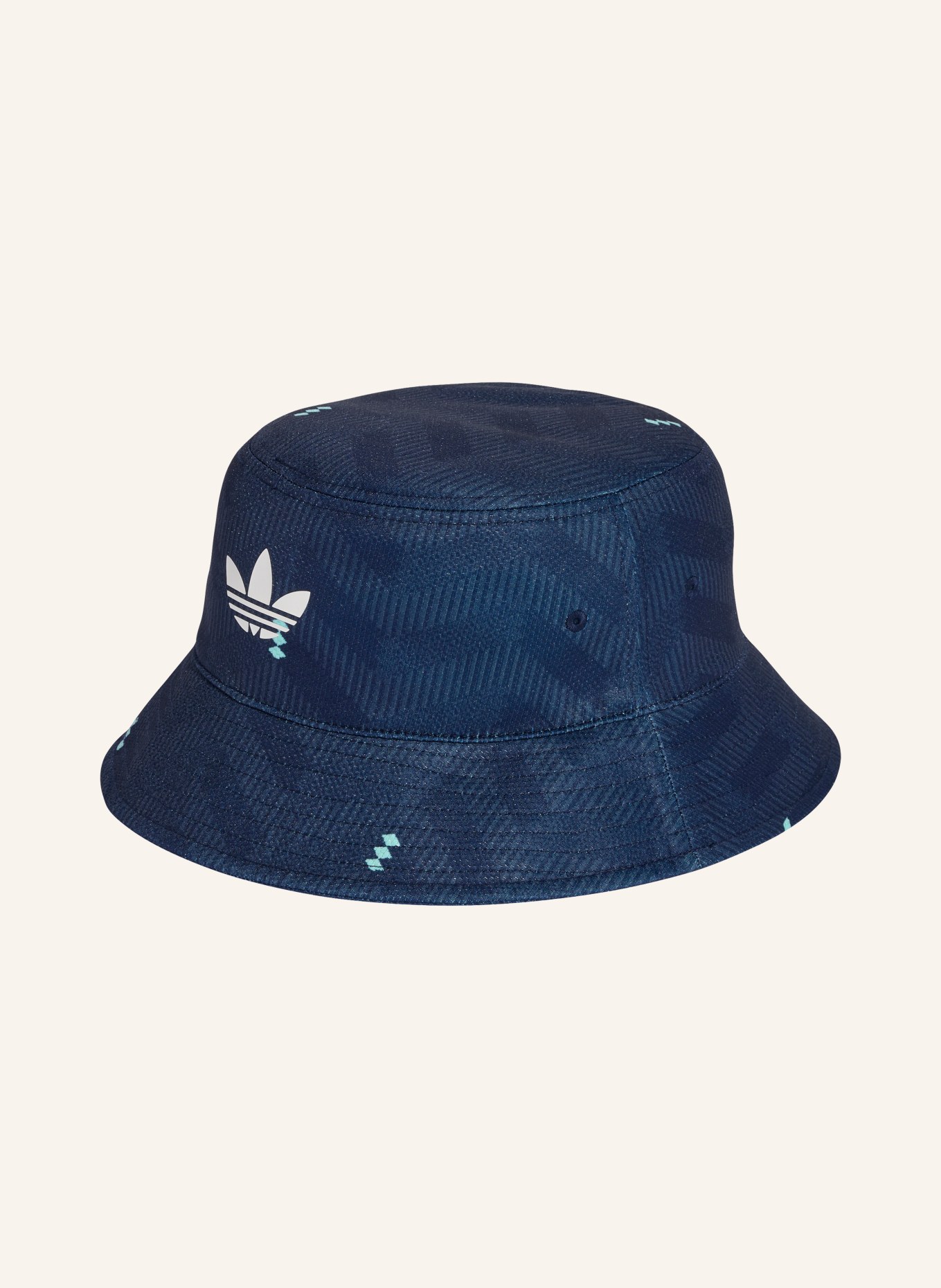 adidas Bucket Hat GERMANY 26: DARK BLUE / NEON BLUE