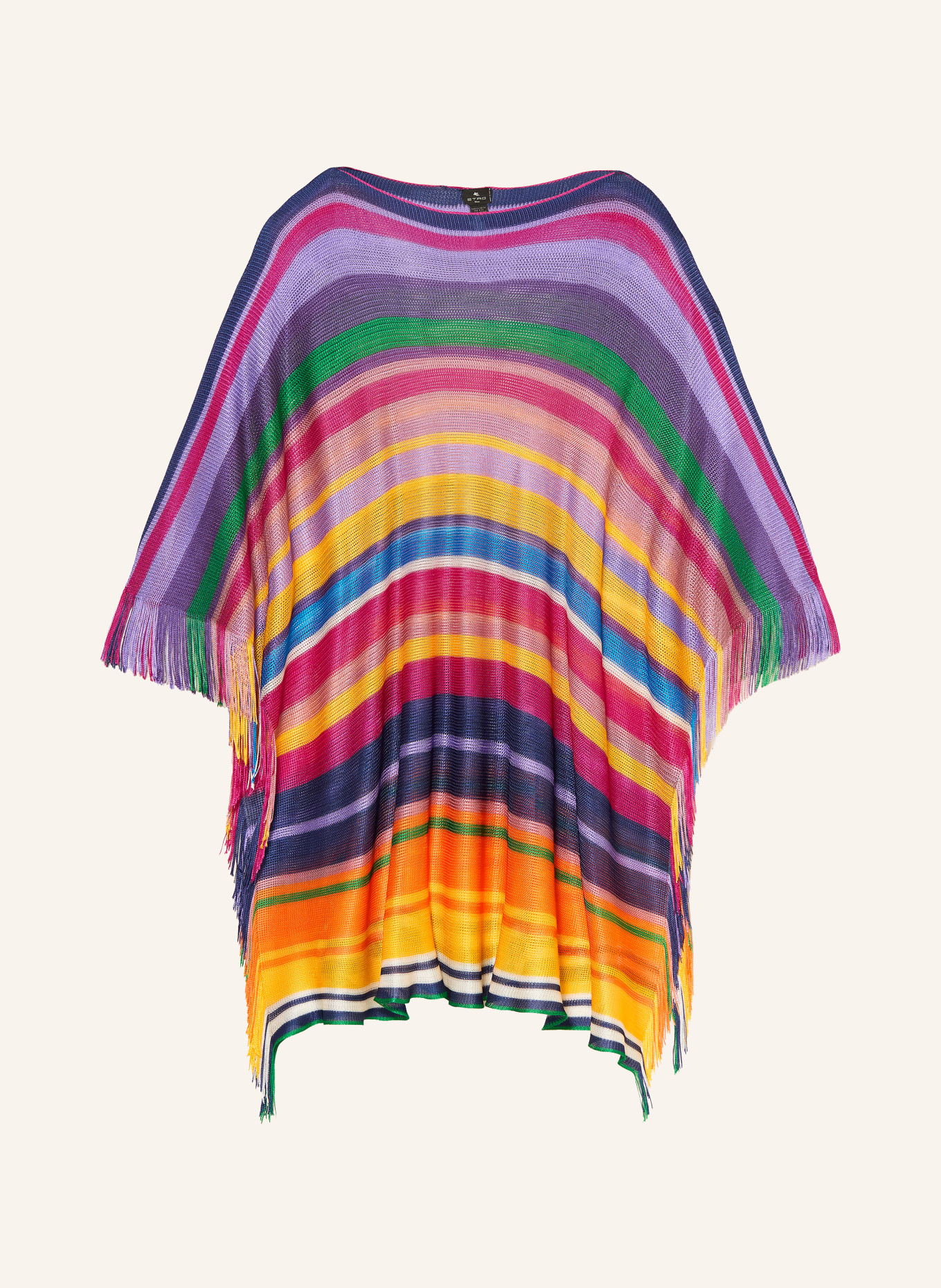 ETRO Strandkleid: HELLLILA / PINK / GRÜN