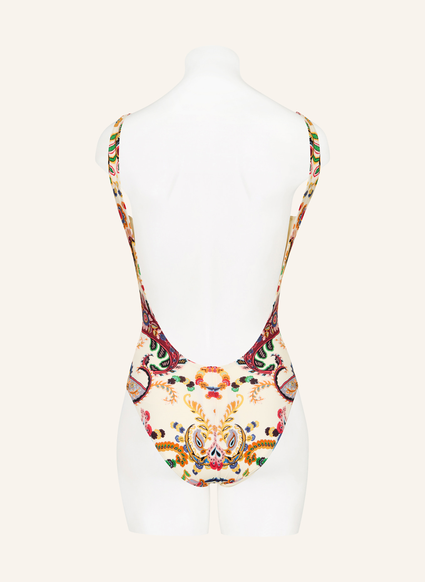 ETRO Zwemkleding: ECRU / DONKERROOD / BLAUW