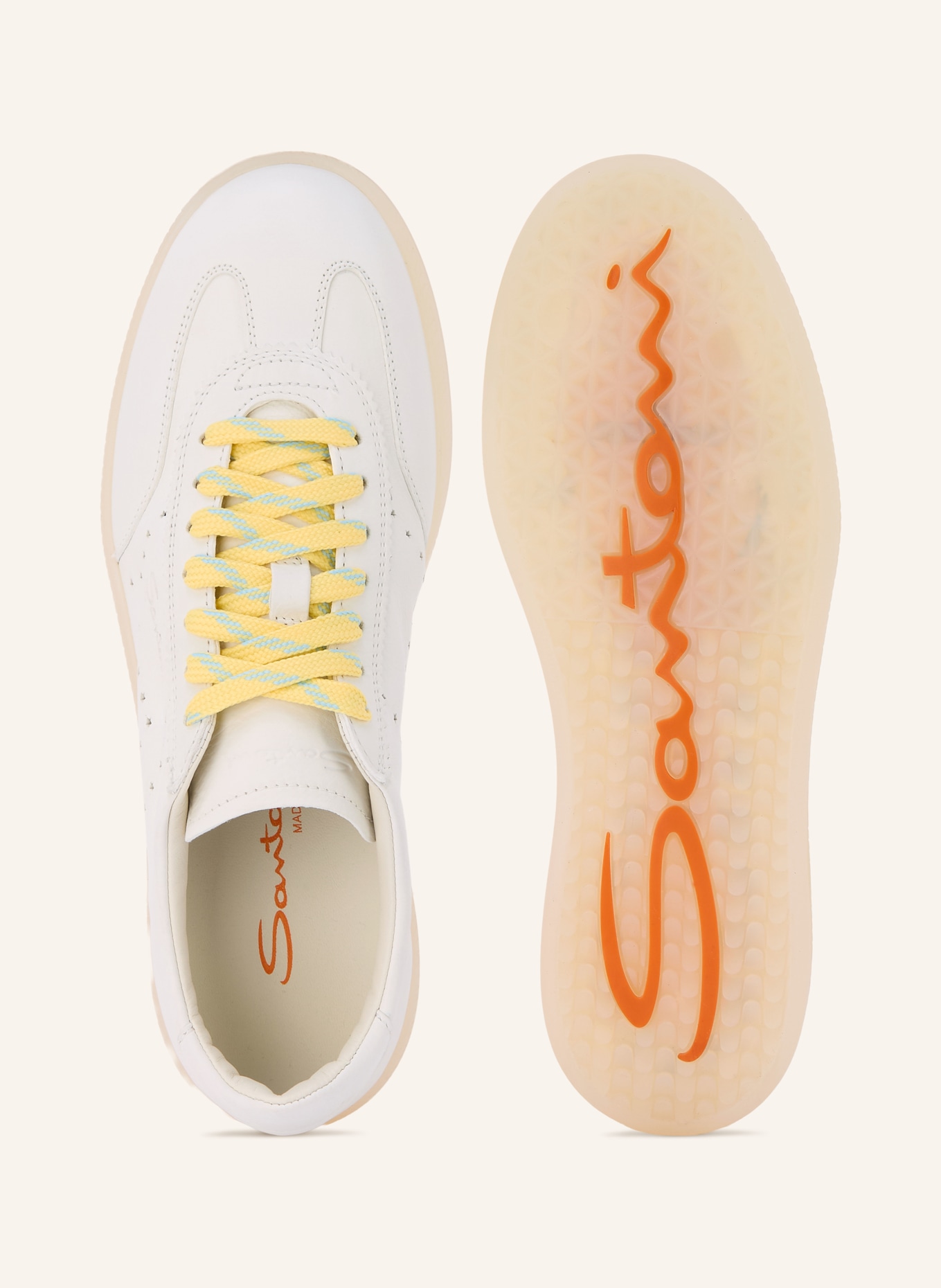 Santoni Sneaker OLY PULSE: ECRU