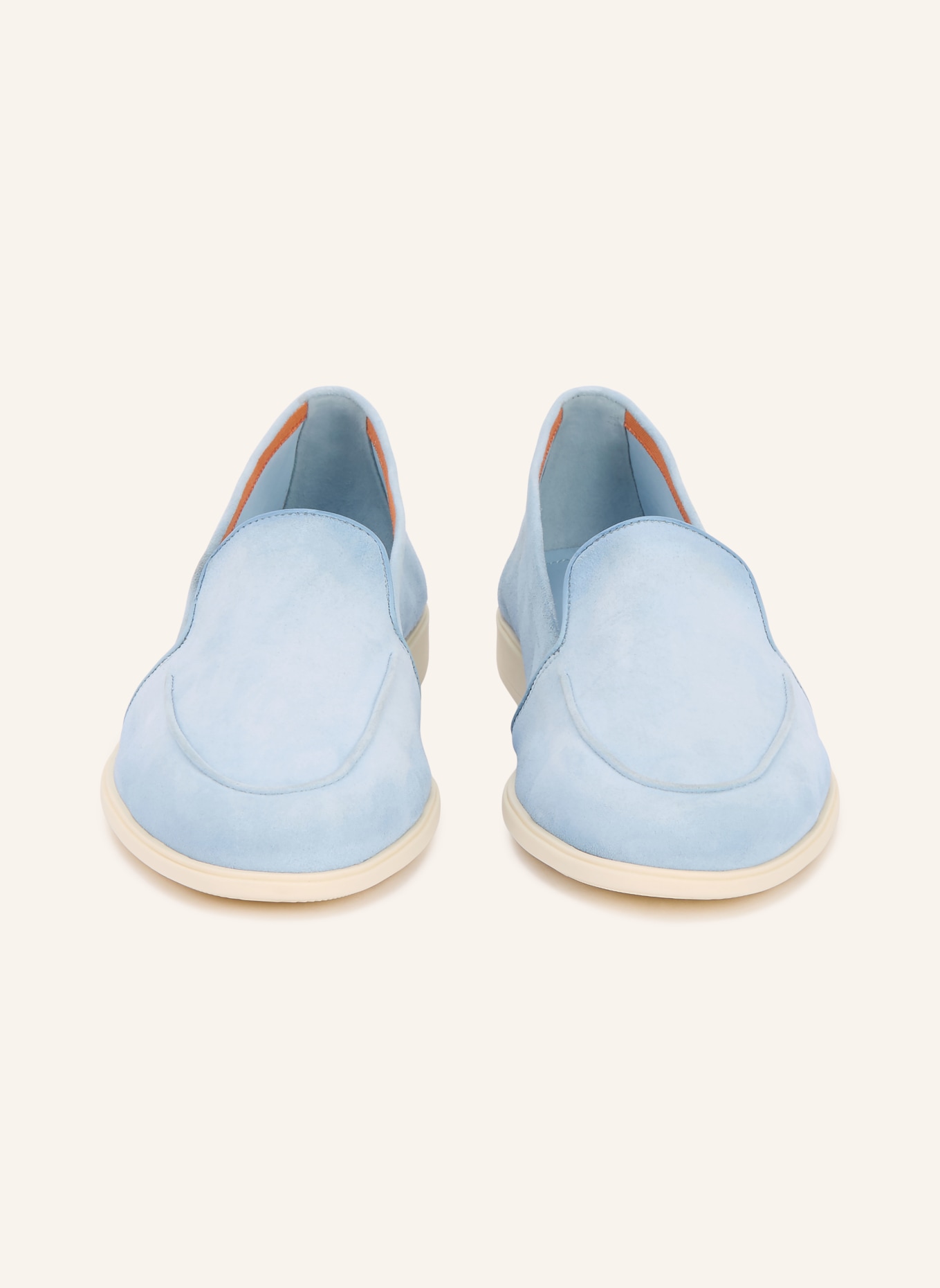 Santoni Slipper MALIBU: HELLBLAU