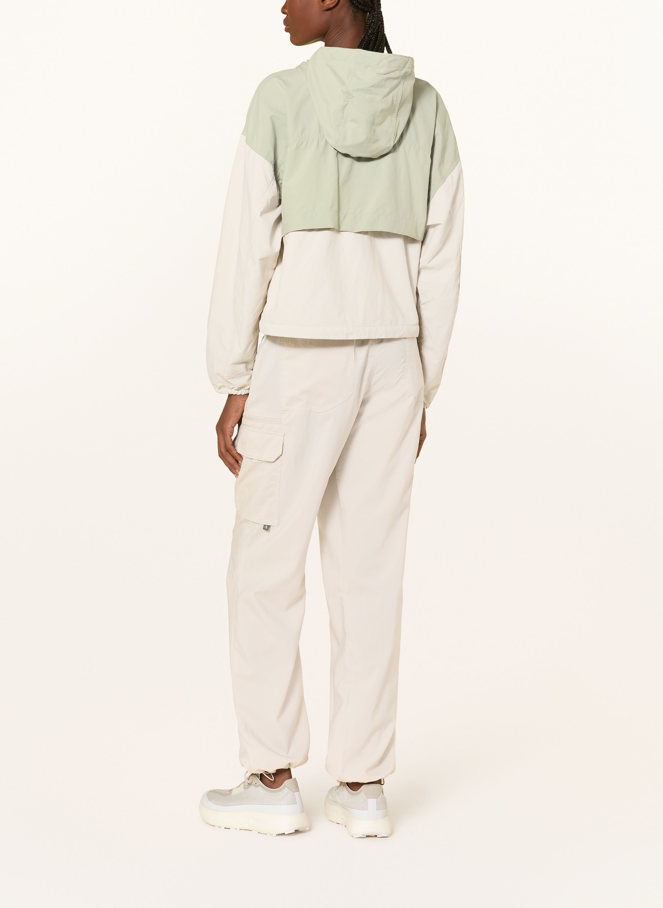 Columbia Windbreaker SPIRE VALLEY™: LIGHT GREEN / LIGHT BROWN