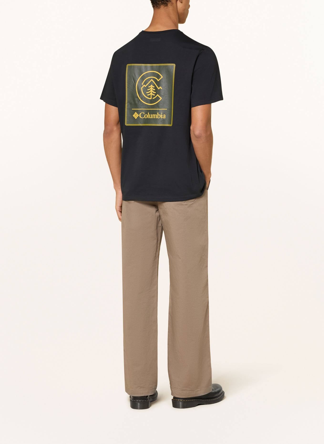 Columbia T-Shirt CSC™ LOGO BACK: SCHWARZ
