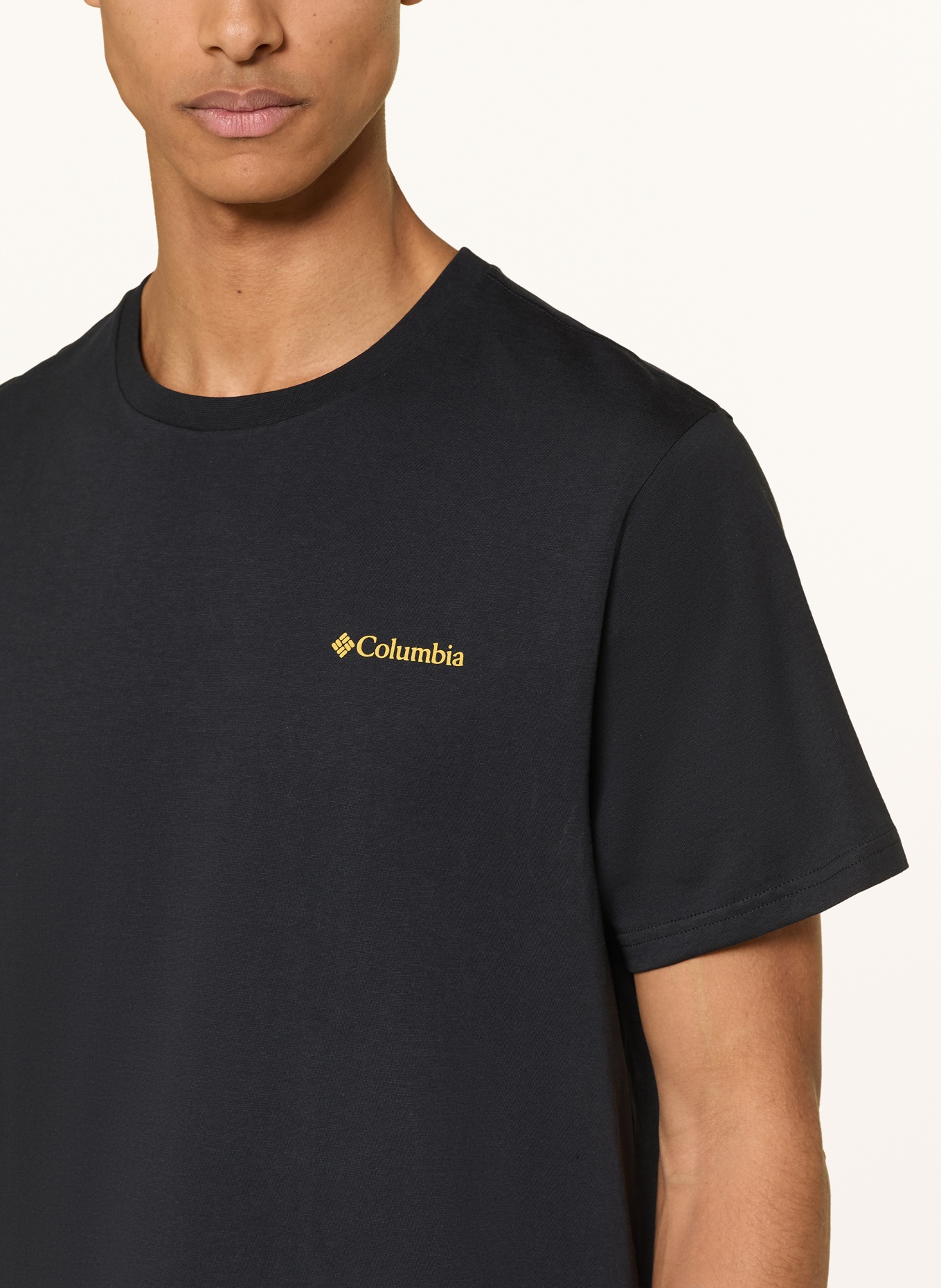 Columbia T-Shirt CSC™ LOGO BACK: SCHWARZ