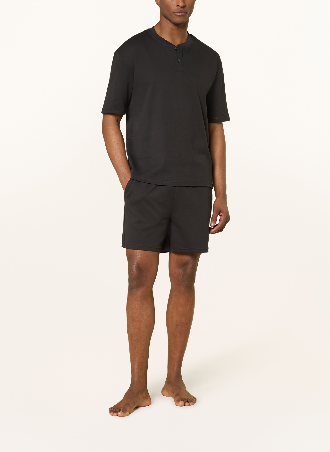 Marc O'Polo Lounge-Shorts: SCHWARZ