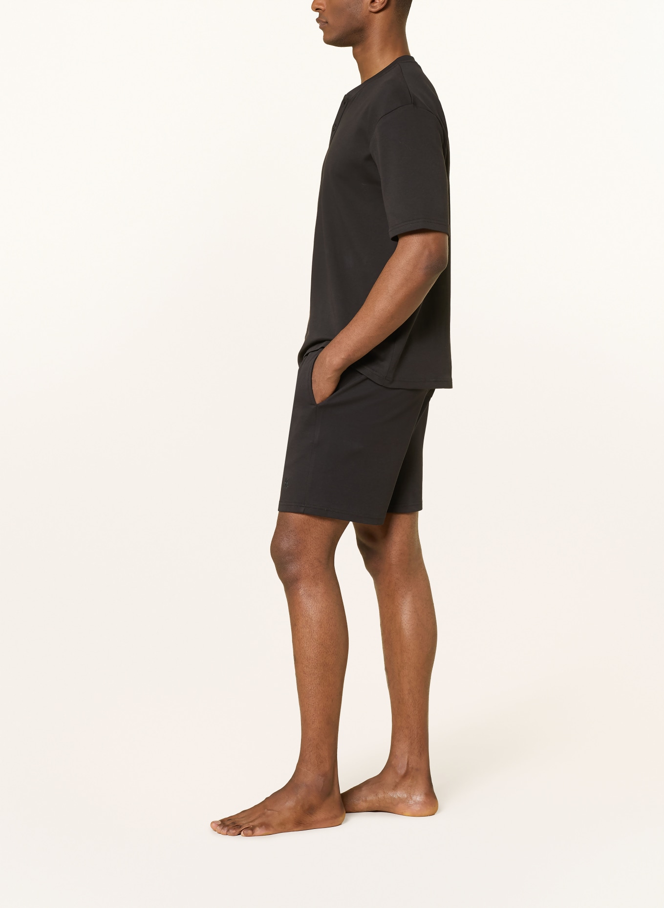 Marc O'Polo Lounge-Shorts: SCHWARZ