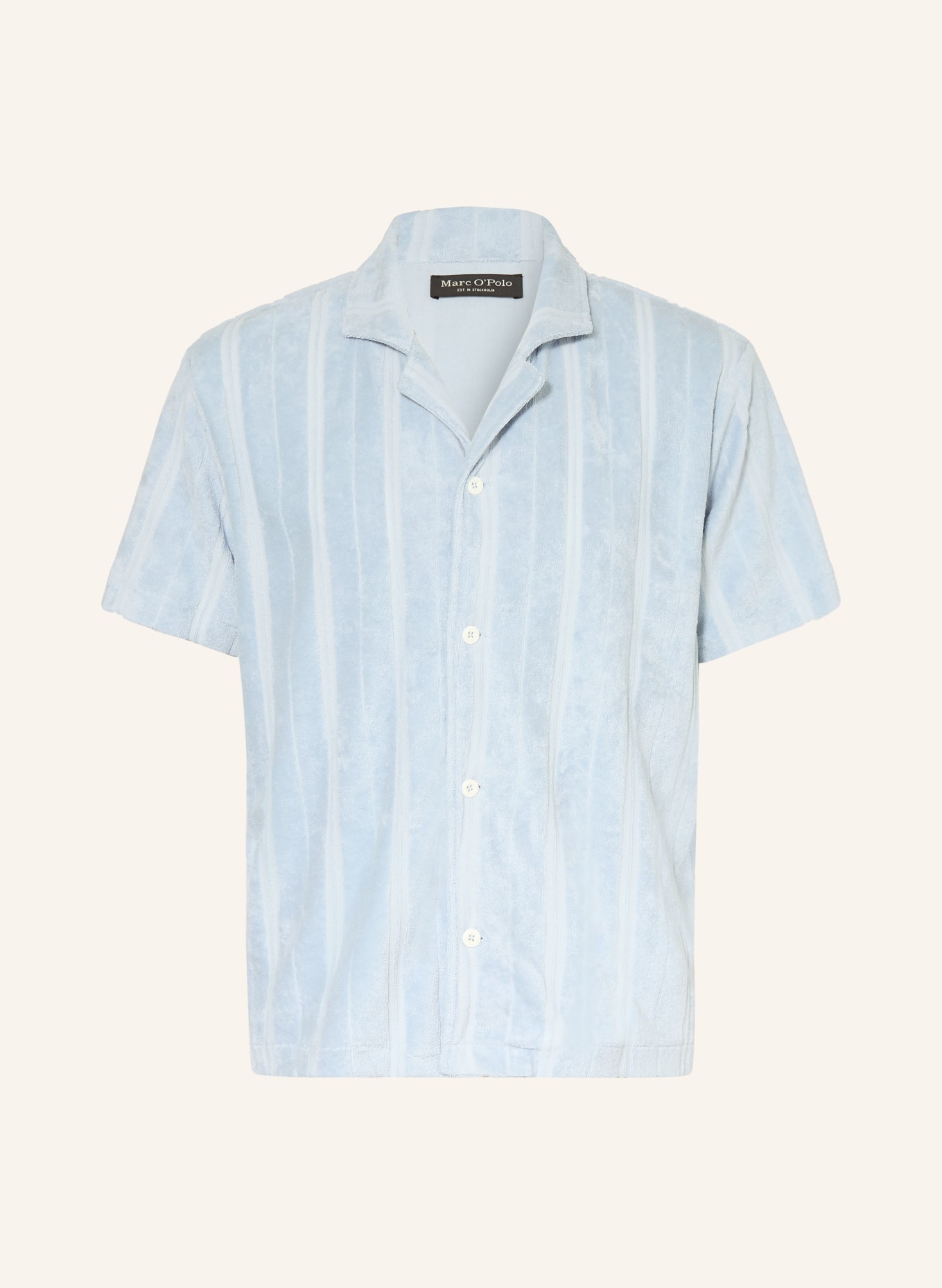 Marc O'Polo Lounge-Shirt aus Frottee: HELLBLAU
