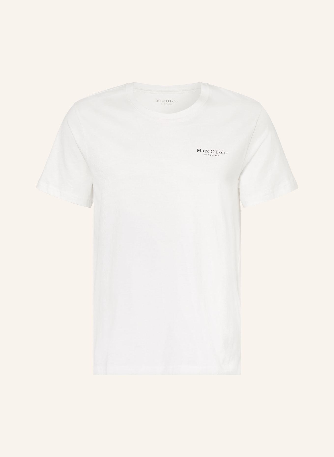 Marc O'Polo koszulka nocna: BIAŁY / CZARNY